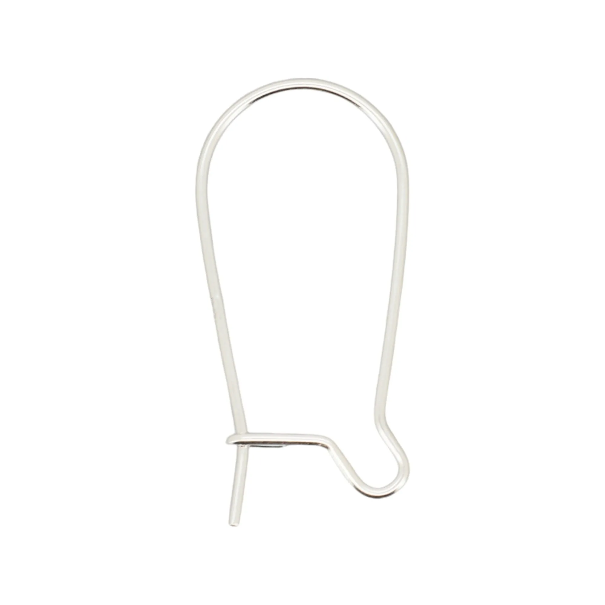 🔗 Kidney Ear Wire / Kidney Ear Hook (Regular) | Pair 💍💍