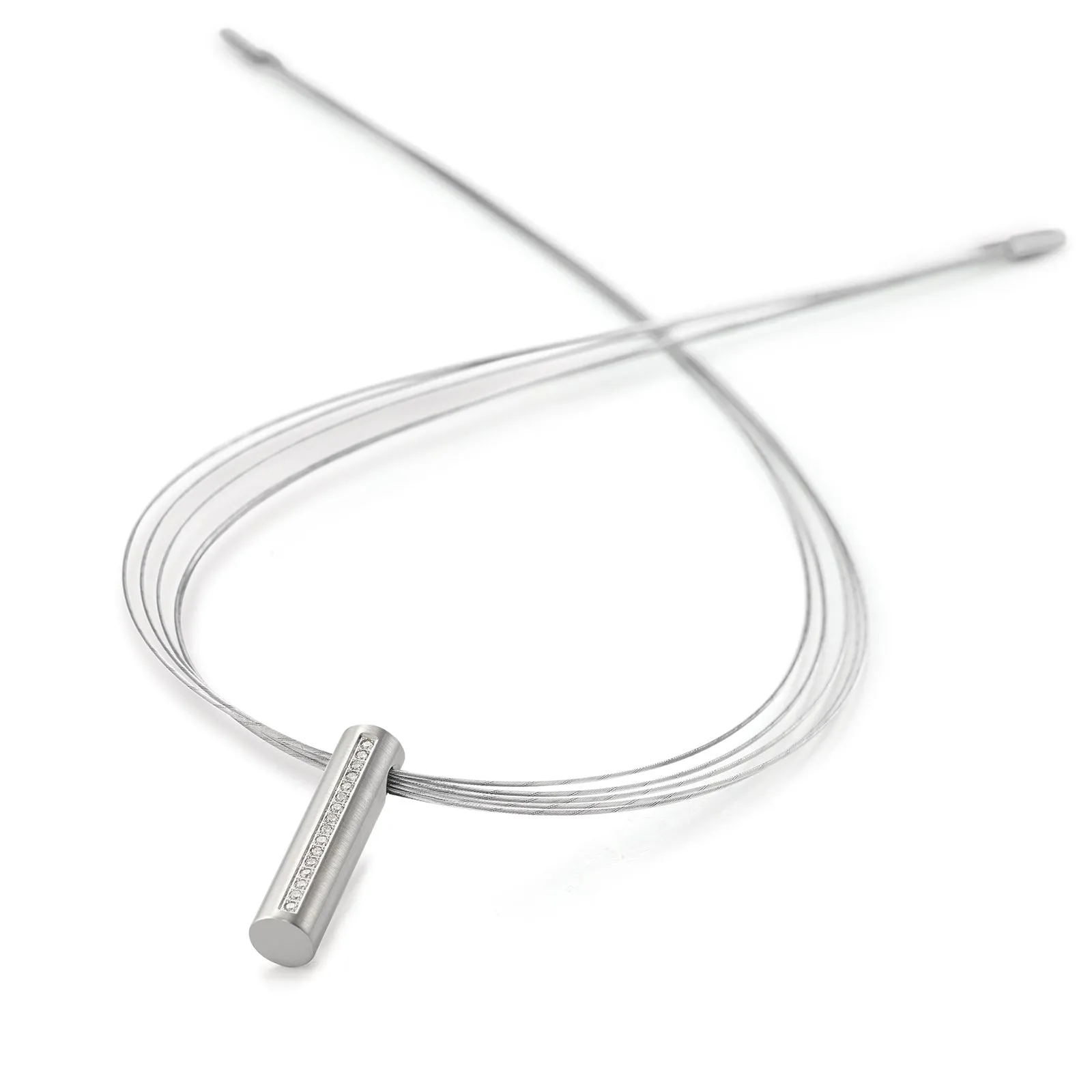 049.07P01.00 TeNo Stainless Steel Pendant  (choose chain separately)