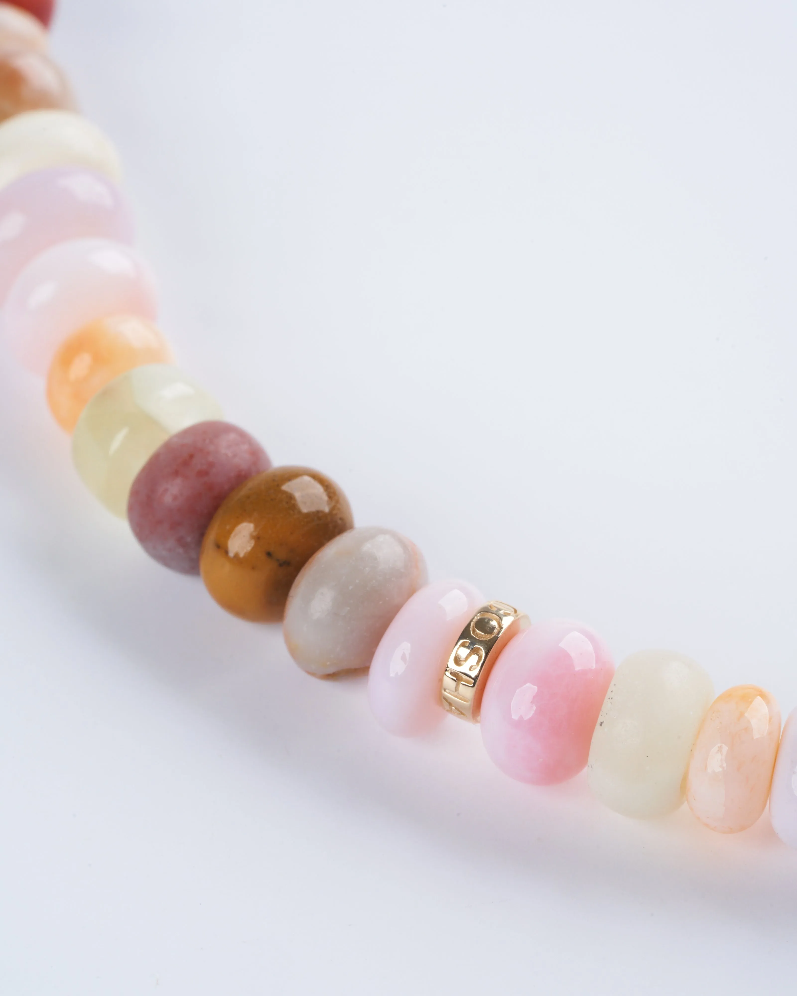 10k candy gem necklace - desert
