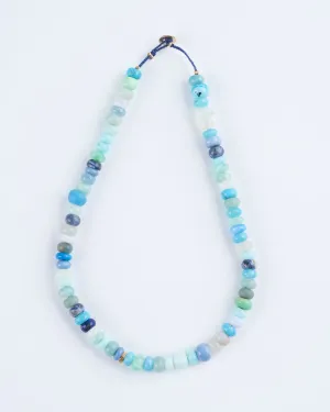 10k candy gem necklace - ocean