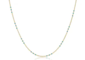 15" Choker Hope Joy in Turquoise