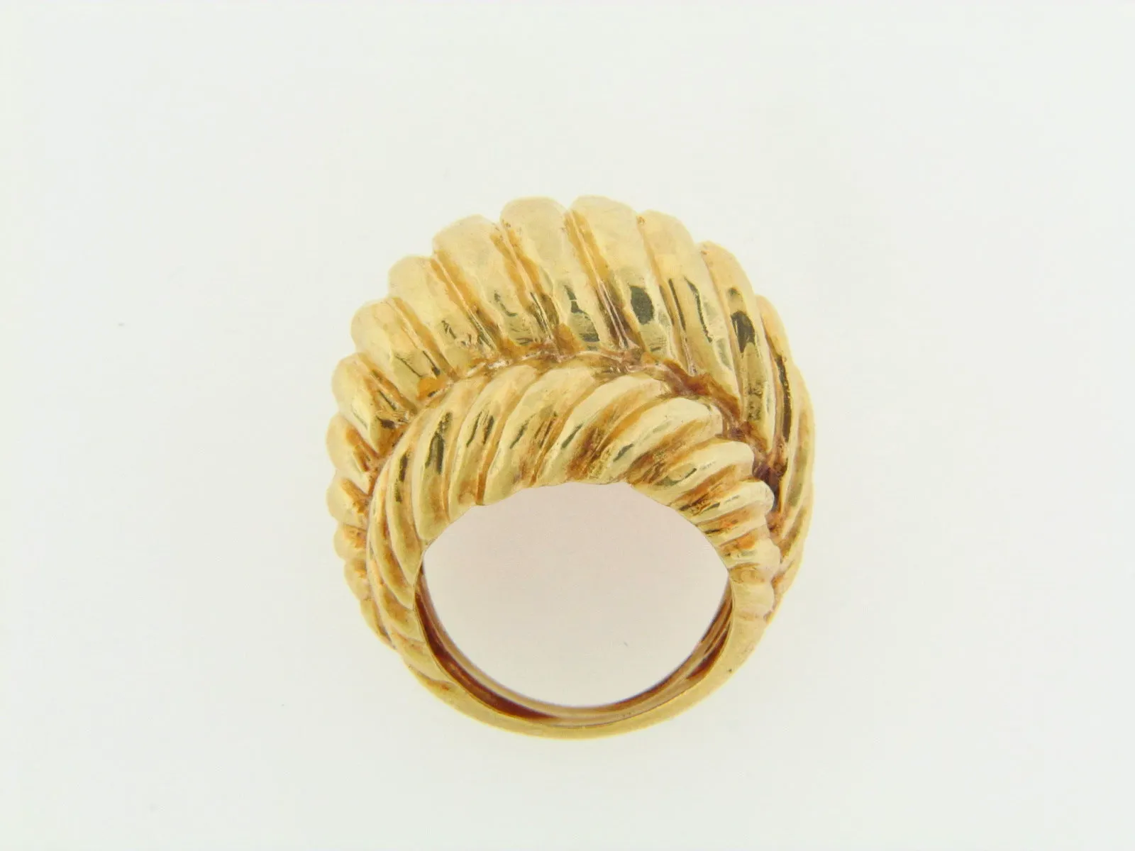 18K YELLOW GOLD RING