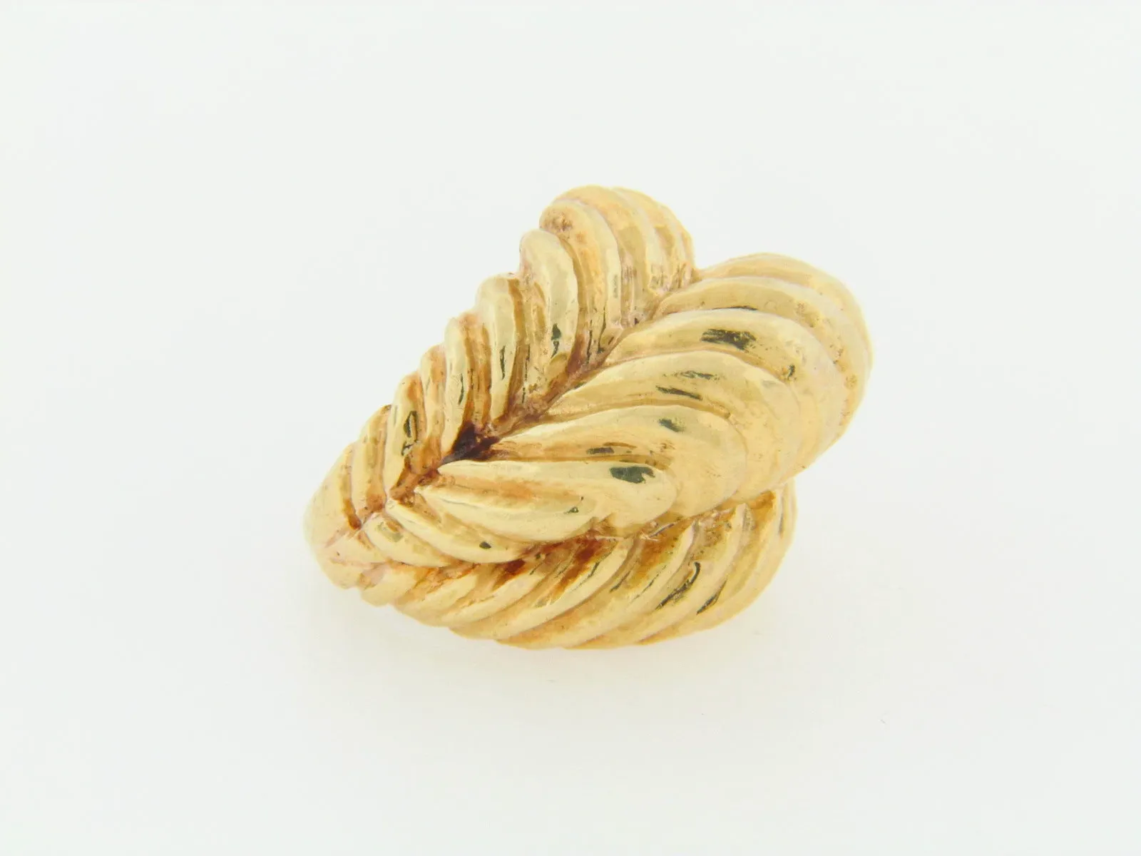 18K YELLOW GOLD RING