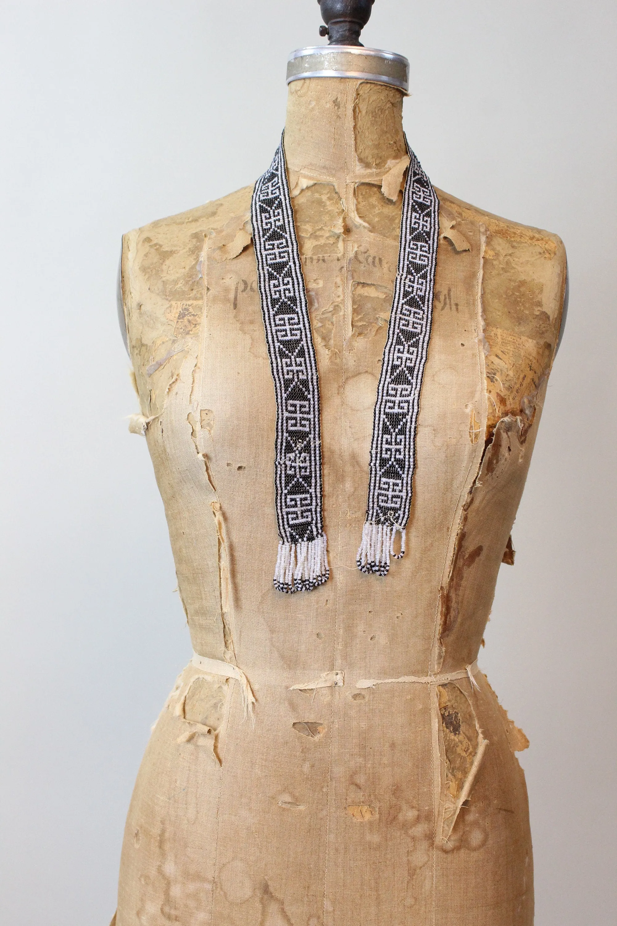 1920s beaded SAUTOIR tassel necklace | new fall