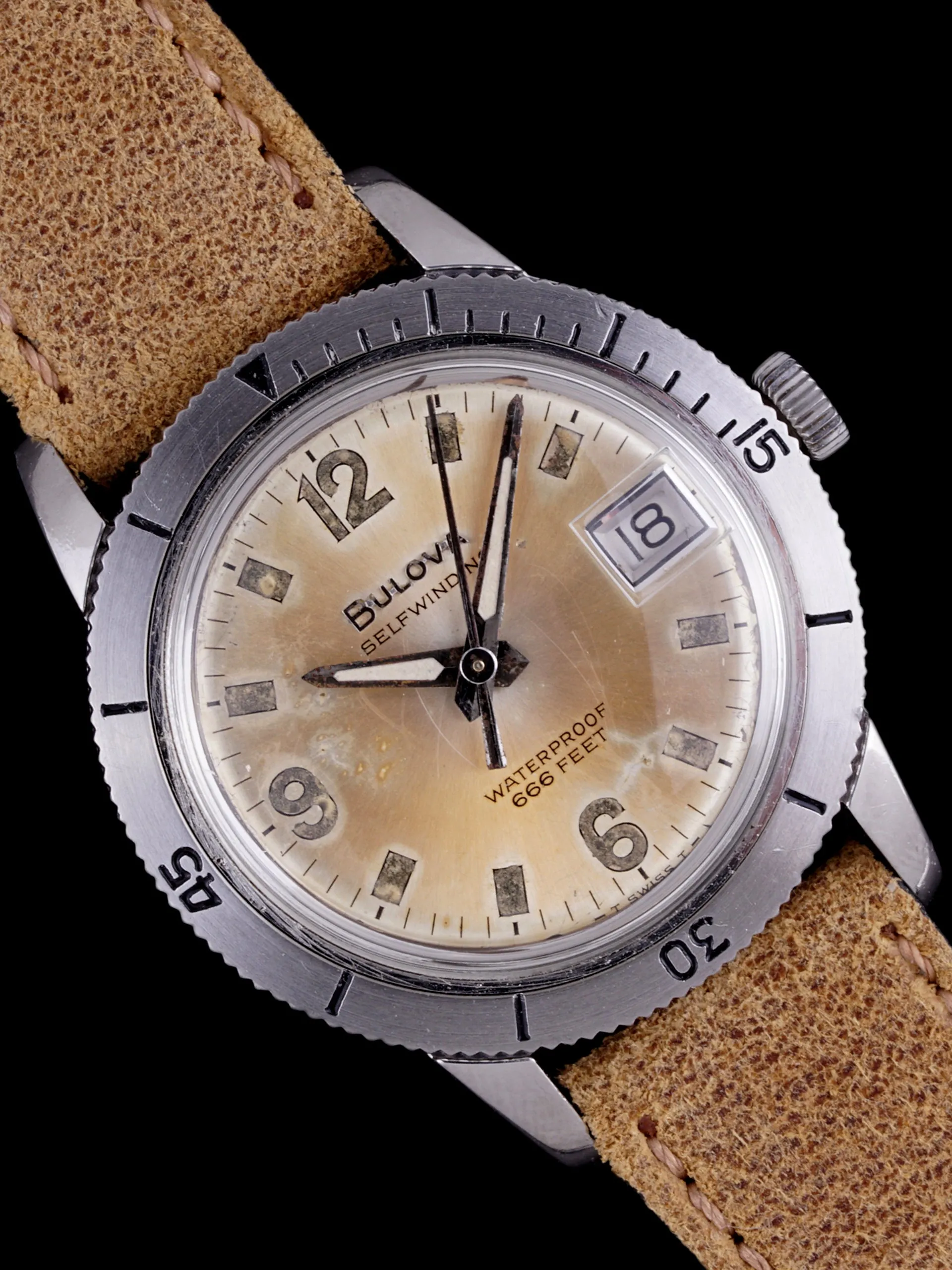 1966 Bulova Snorkel Skindiver (Ref. 386-1) “666 Feet”