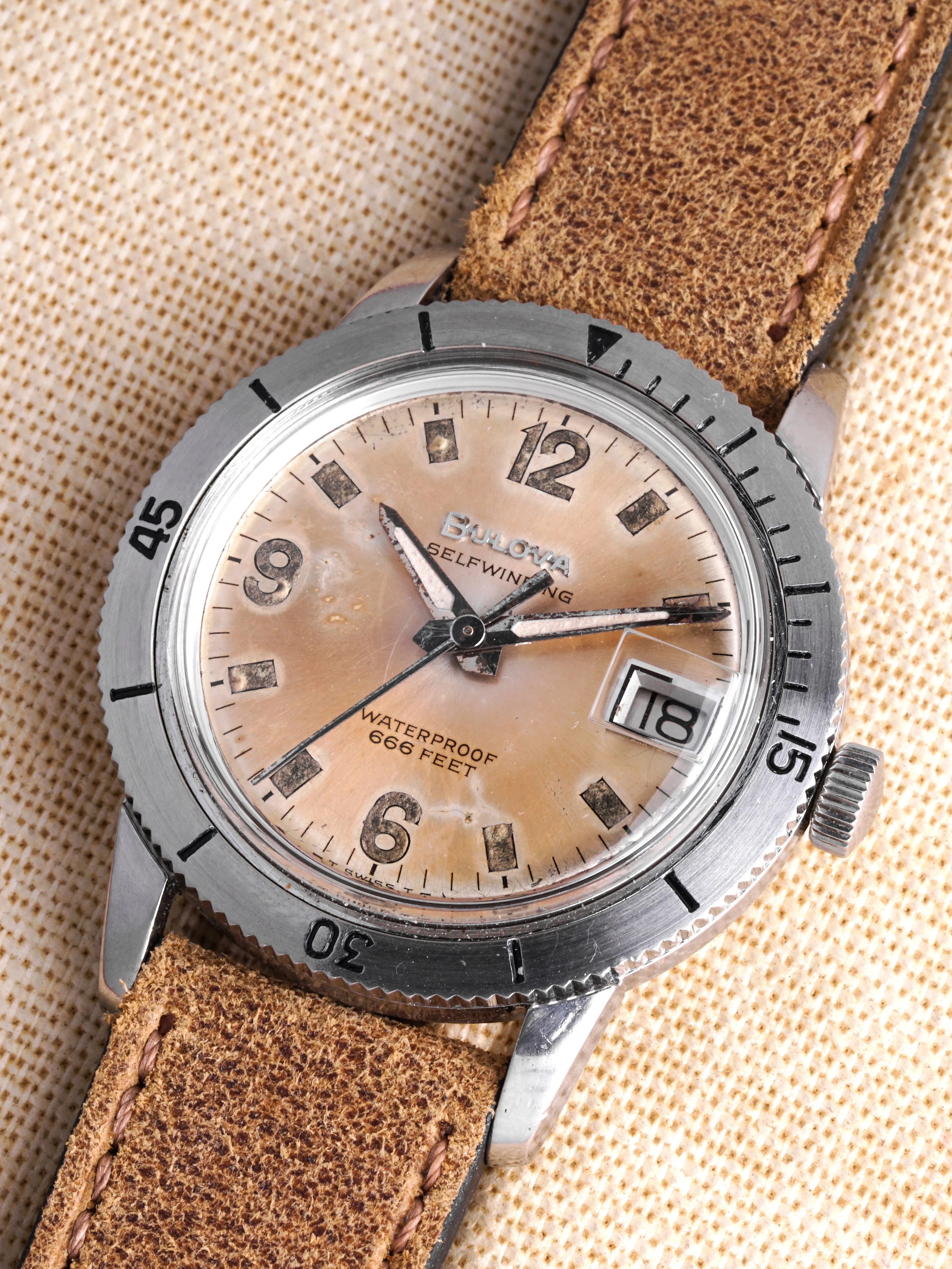 1966 Bulova Snorkel Skindiver (Ref. 386-1) “666 Feet”