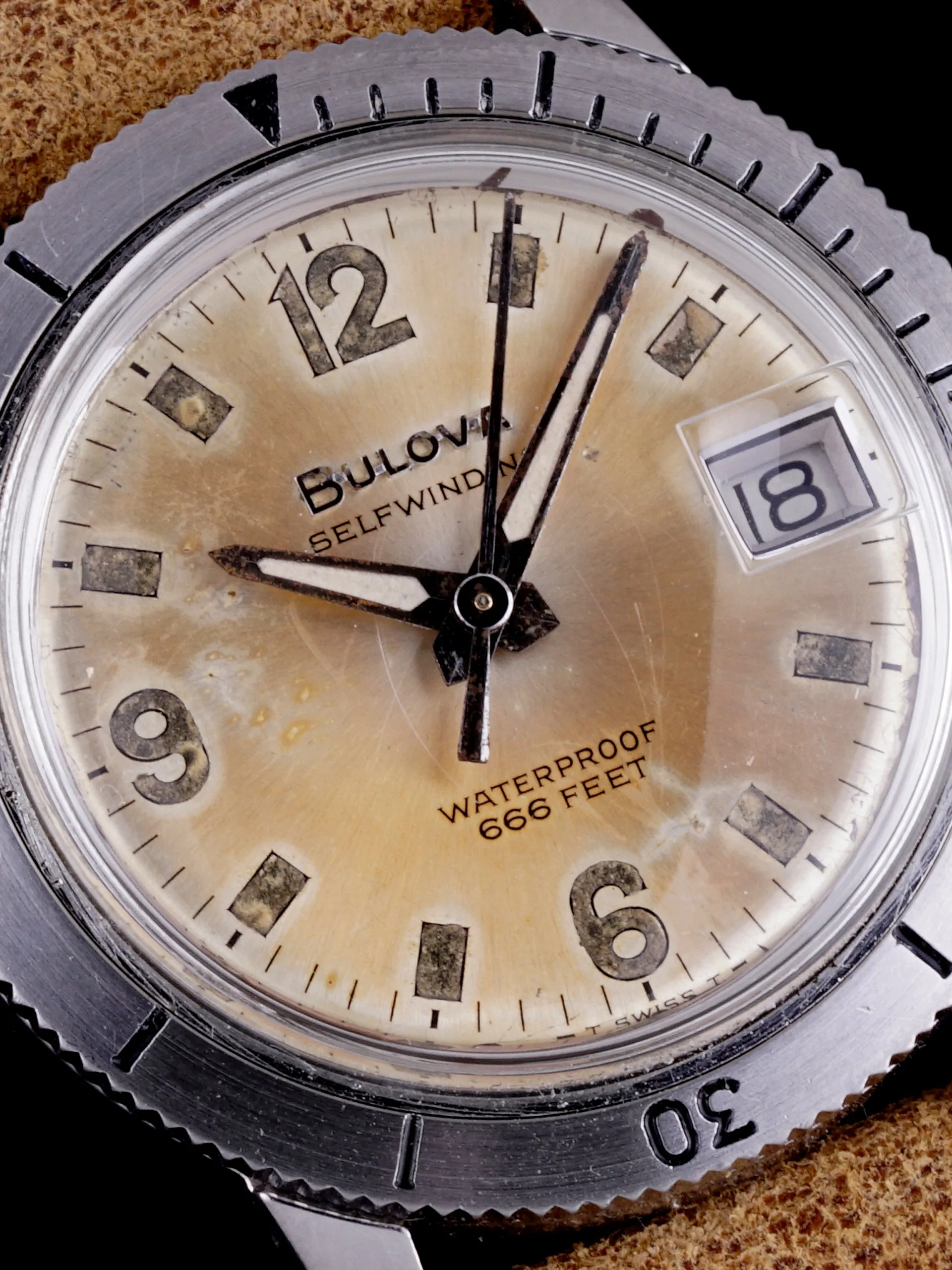 1966 Bulova Snorkel Skindiver (Ref. 386-1) “666 Feet”