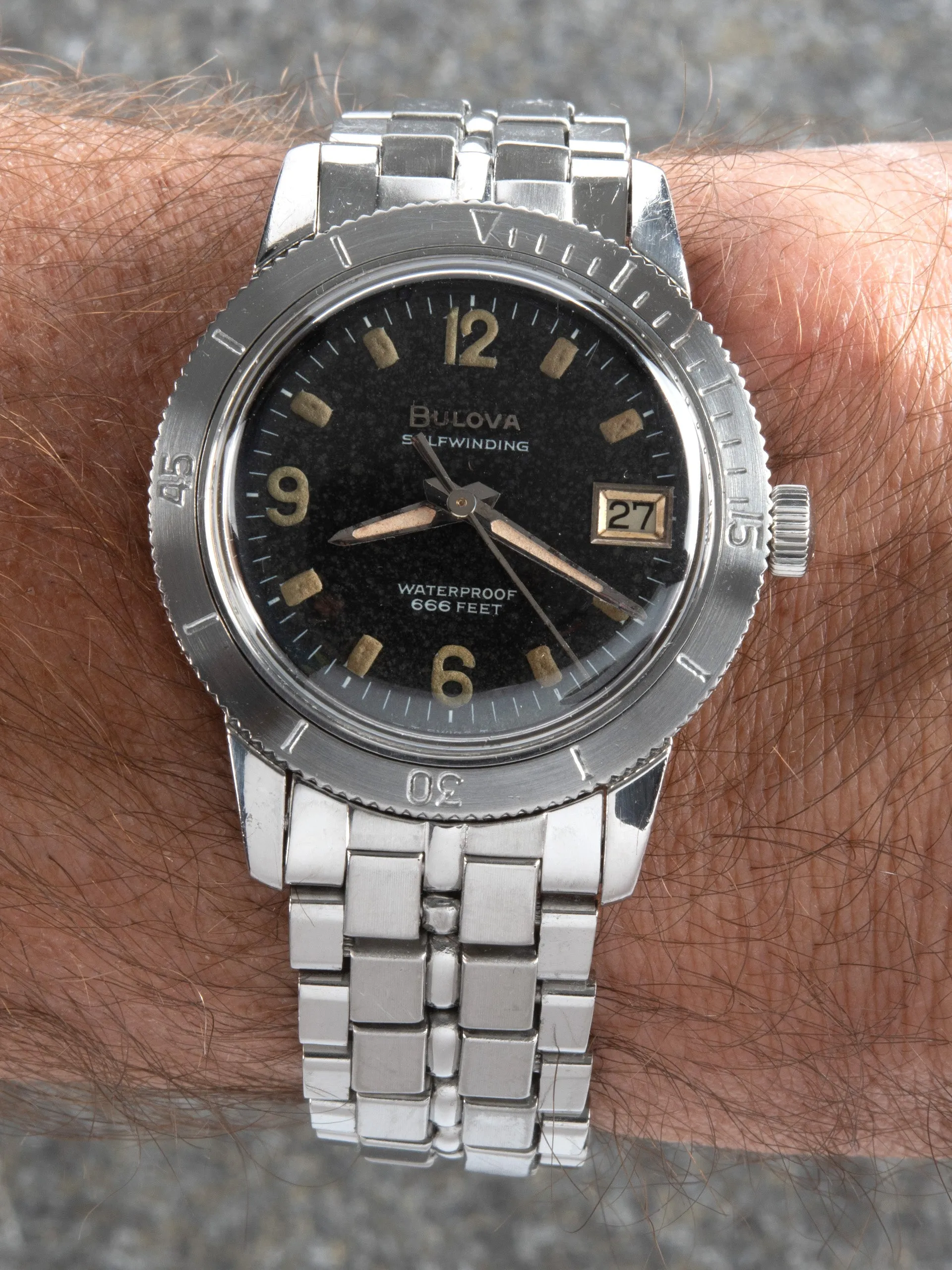 1967 Bulova Snorkel Skindiver (Ref. 386-1) “Devil Diver”