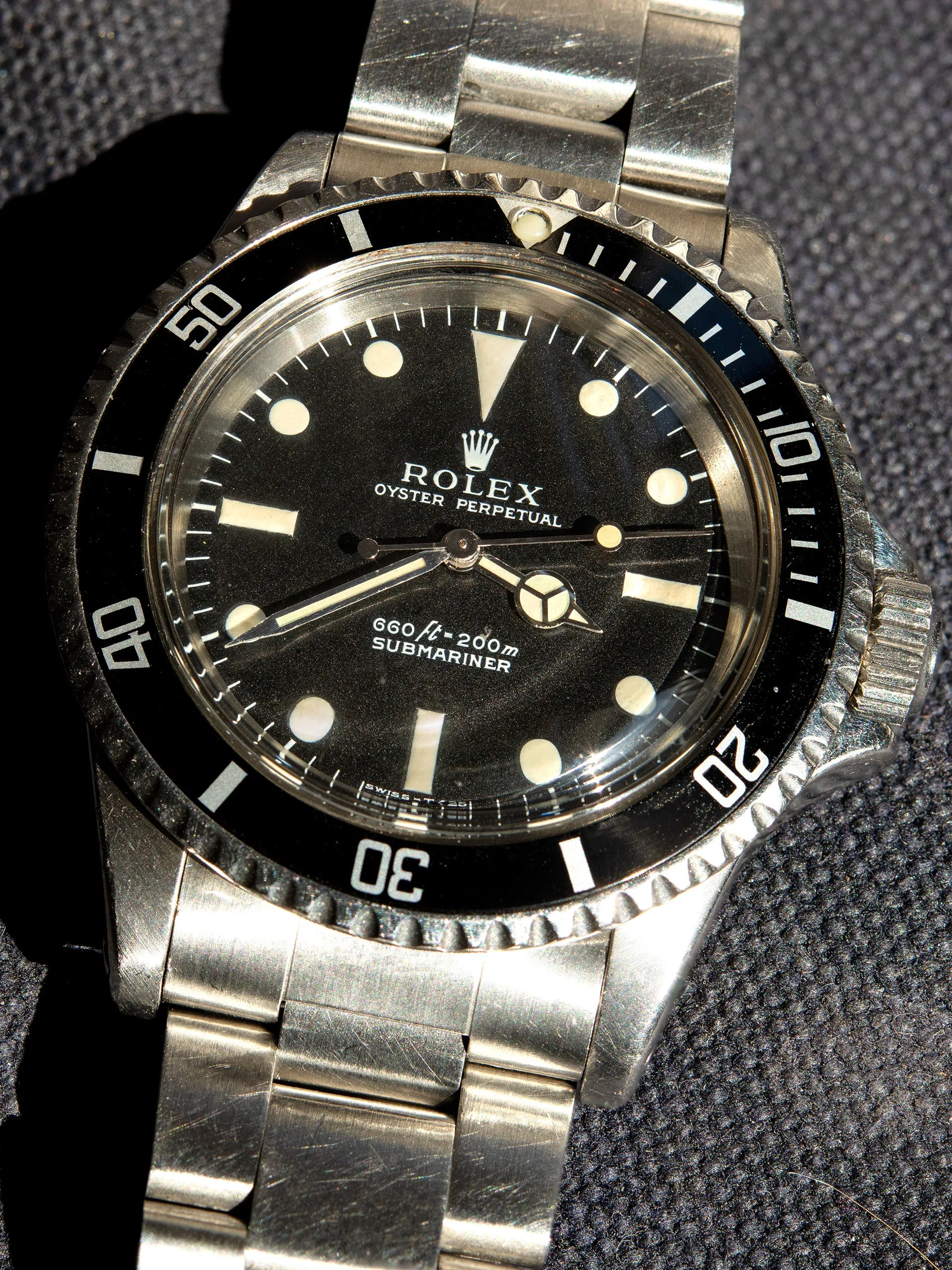 1969 Rolex Submariner (Ref. 5513) "Non-Serif" Dial