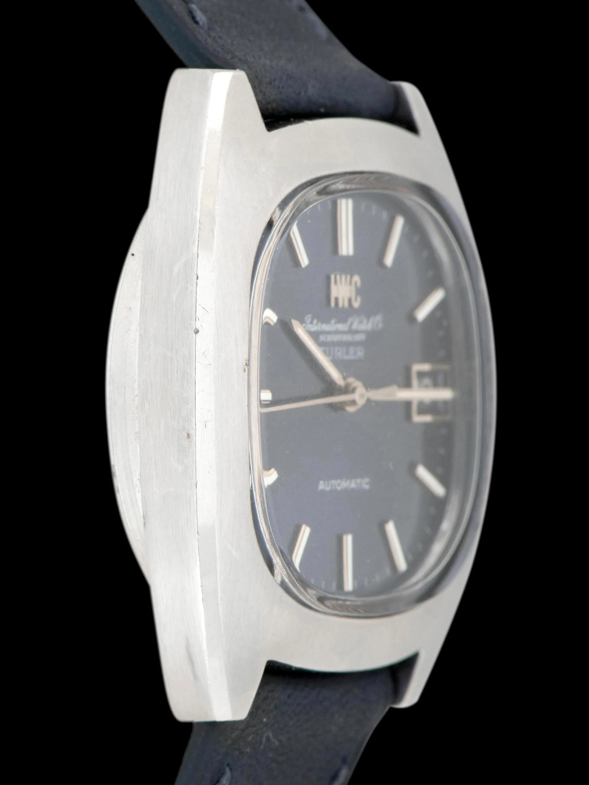 1970s IWC Automatic 'Cal. 8541B' (Ref. 1872) Blue "Turler" Co-Signed Dial