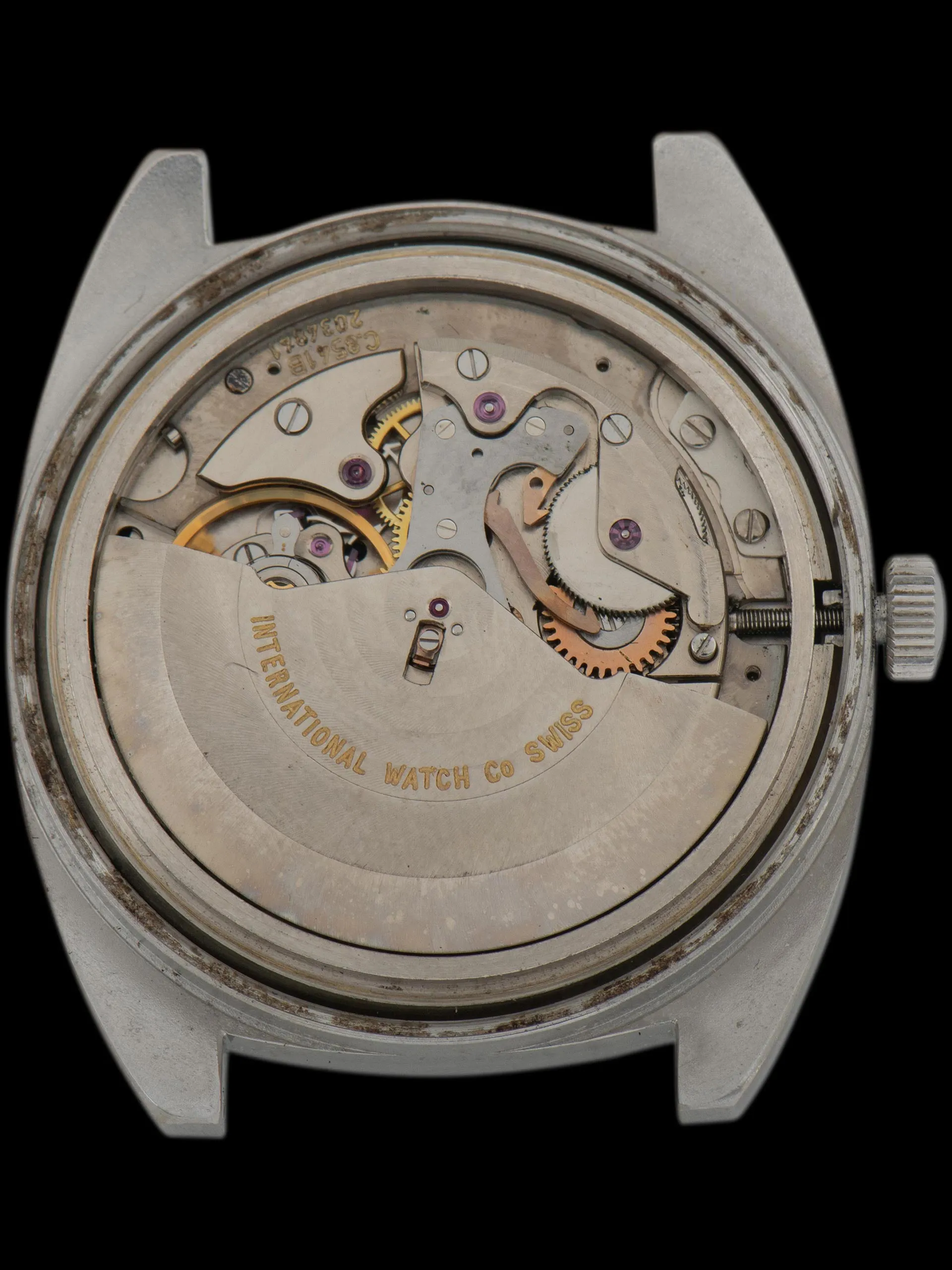 1970s IWC Automatic 'Cal. 8541B' (Ref. 1872) Blue "Turler" Co-Signed Dial