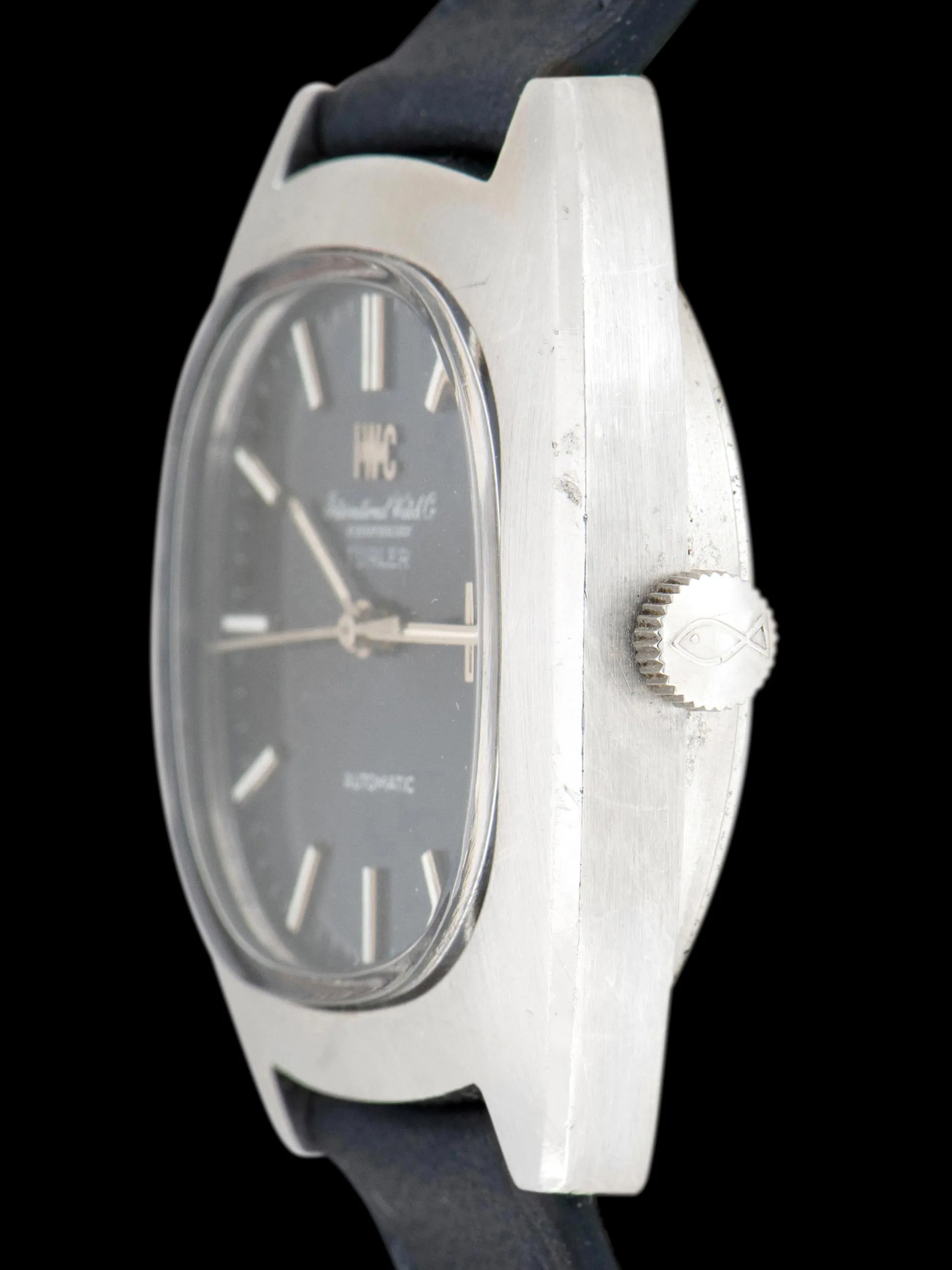1970s IWC Automatic 'Cal. 8541B' (Ref. 1872) Blue "Turler" Co-Signed Dial