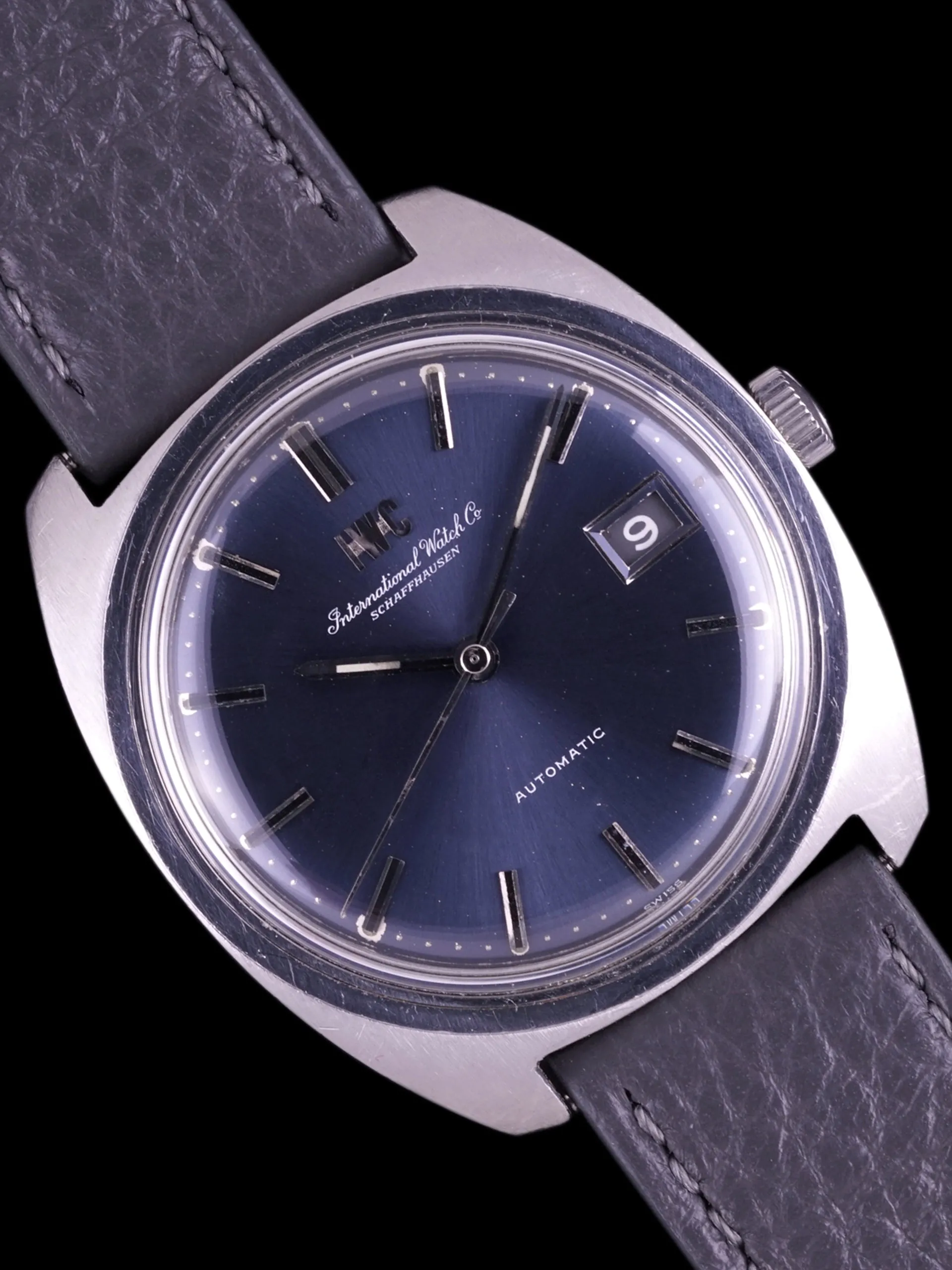 1970s IWC Automatic (Ref. R819A) Blue Dial