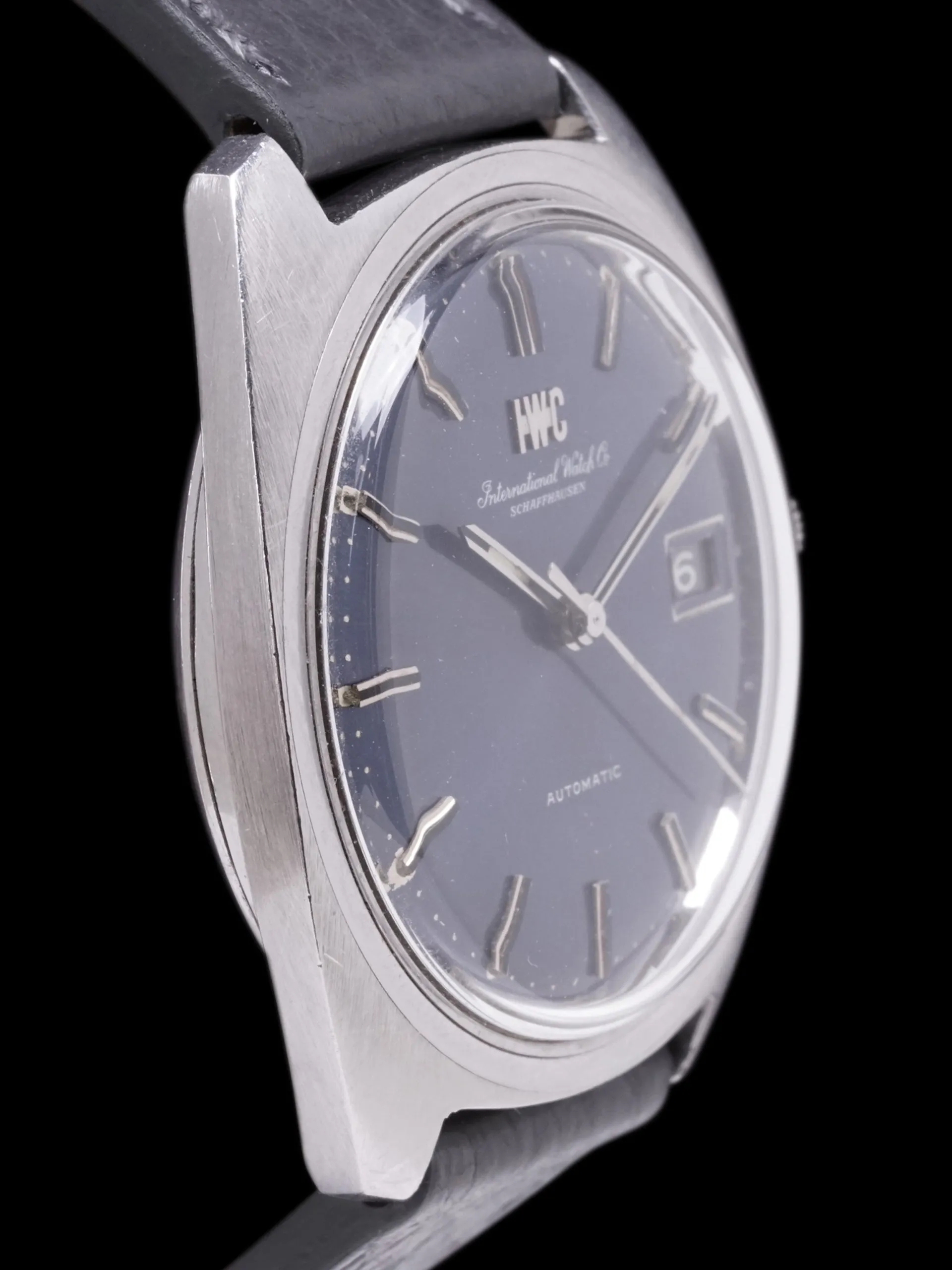 1970s IWC Automatic (Ref. R819A) Blue Dial