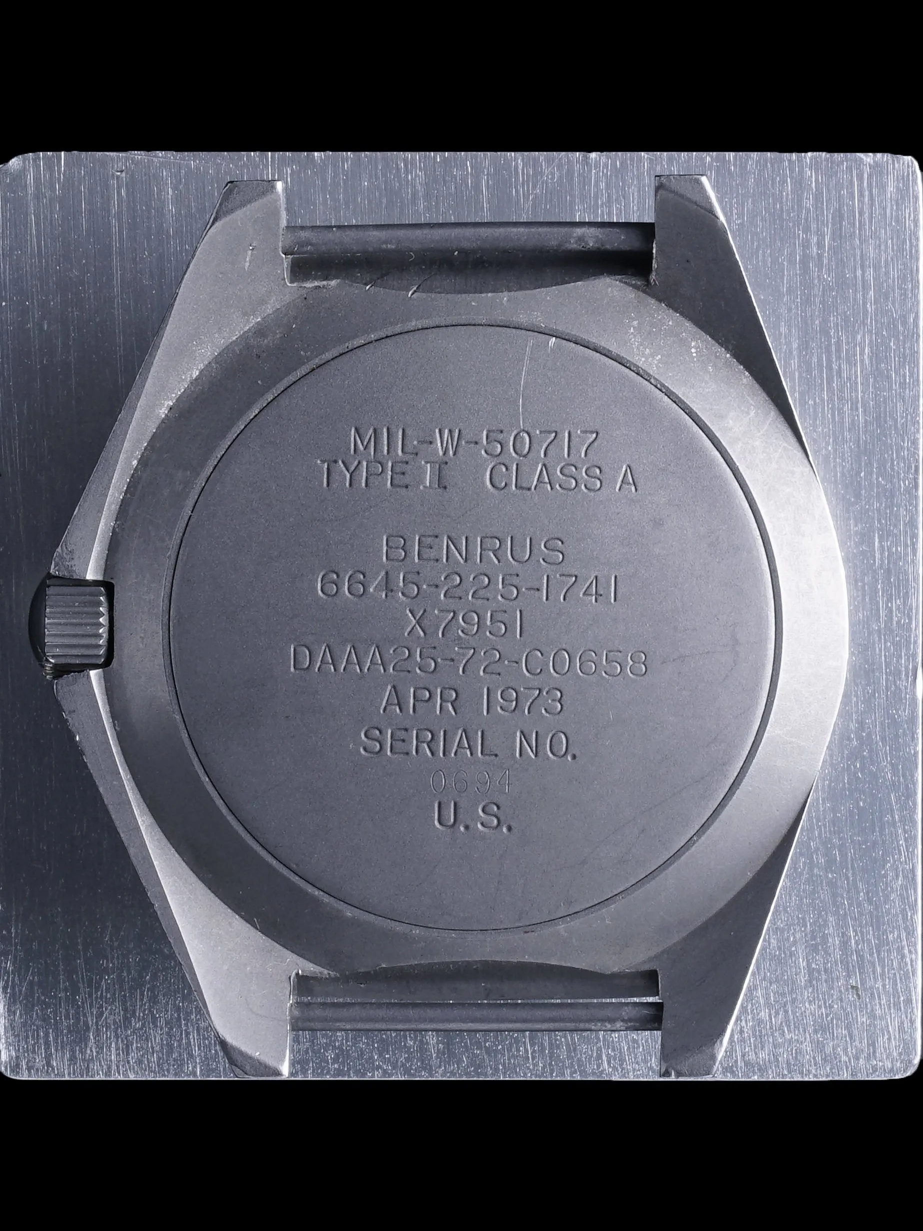 1973 Benrus Type-2 (Class A) "Milsub"