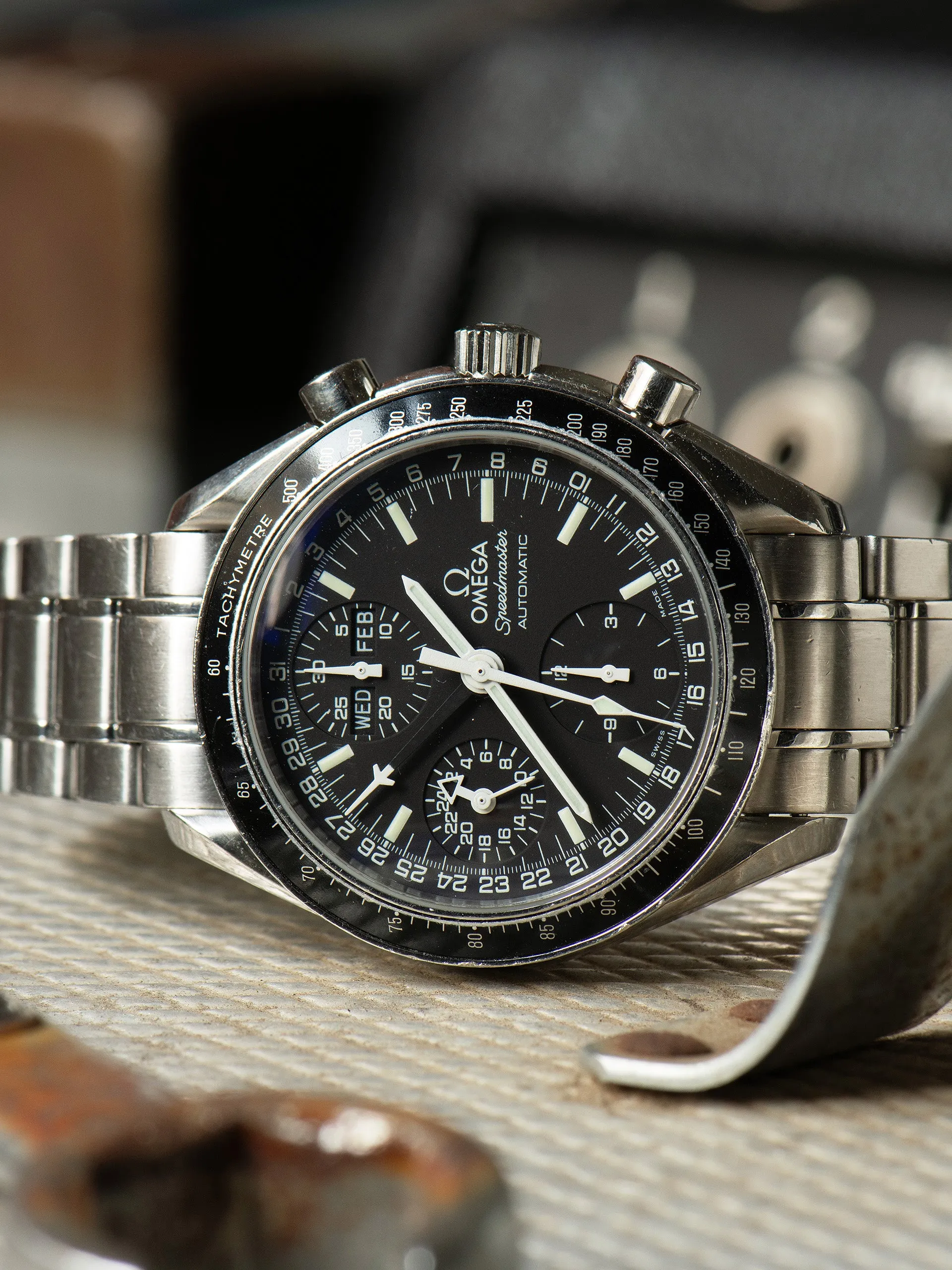 2000s Omega Speedmaster Automatic MARK 40 (Ref. 175.0084) Black Dial