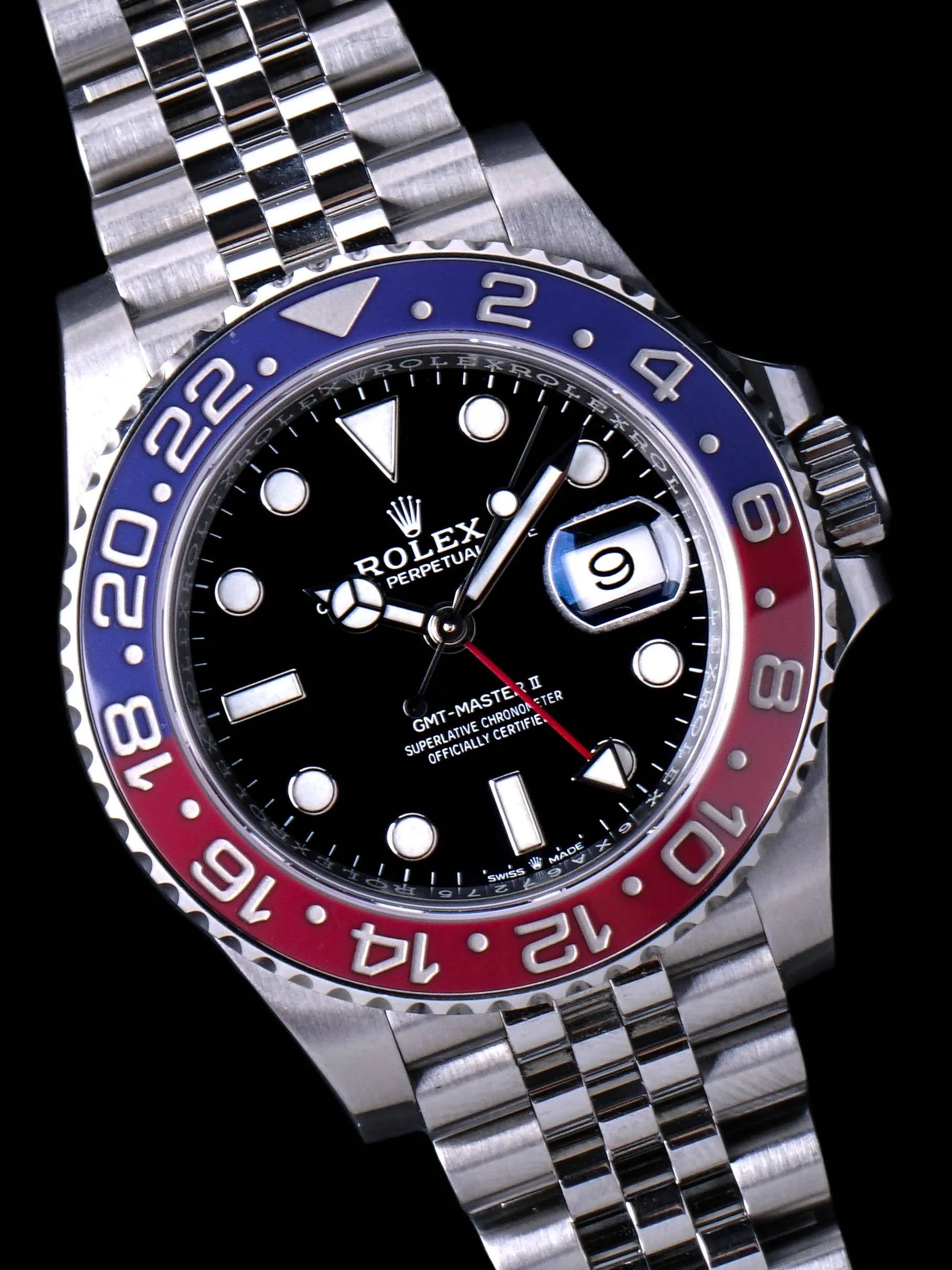 2018 Rolex GMT-Master II (Ref. 126710 BLRO) "Pepsi" with Box and Card