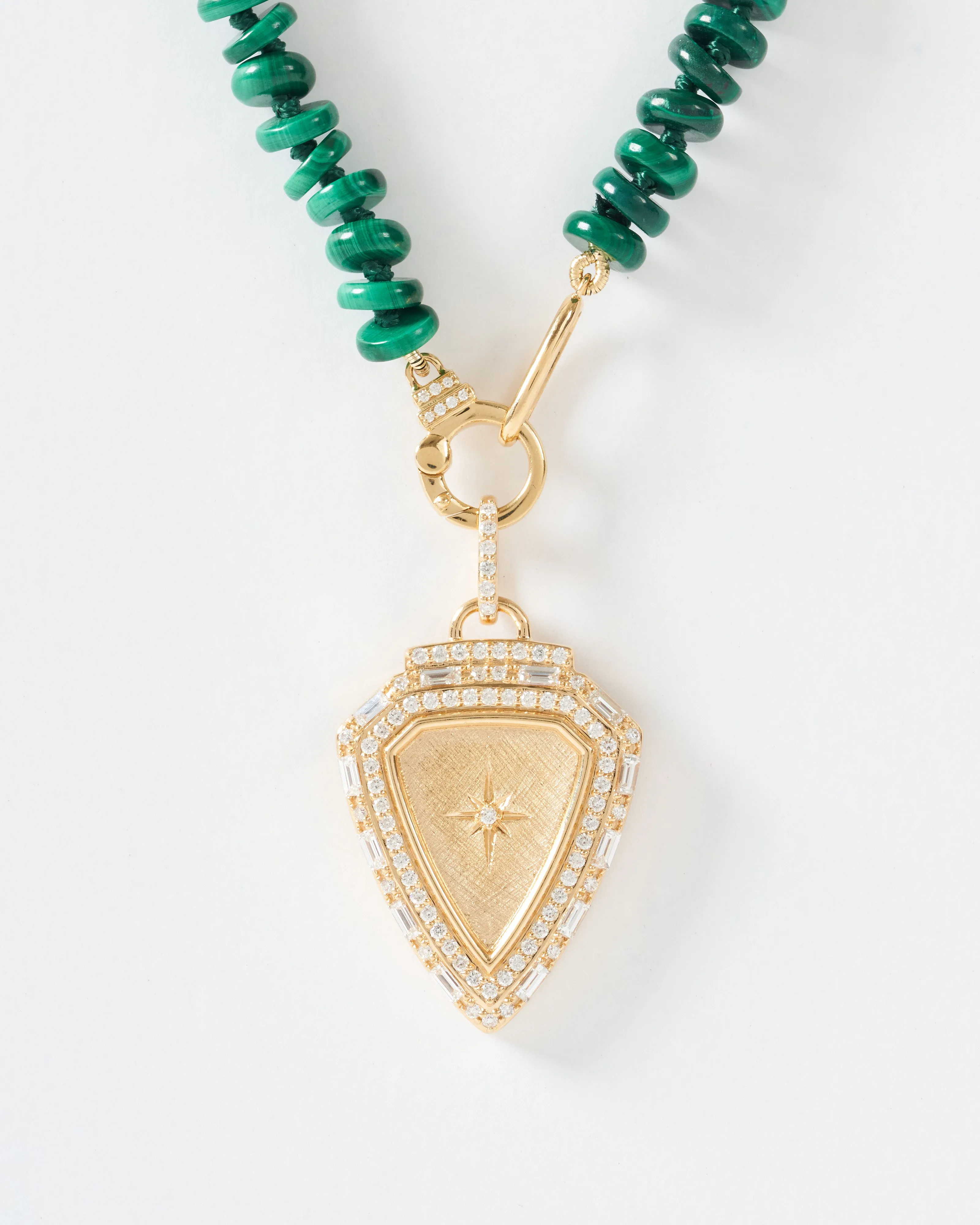 22" beaded necklace with clasp