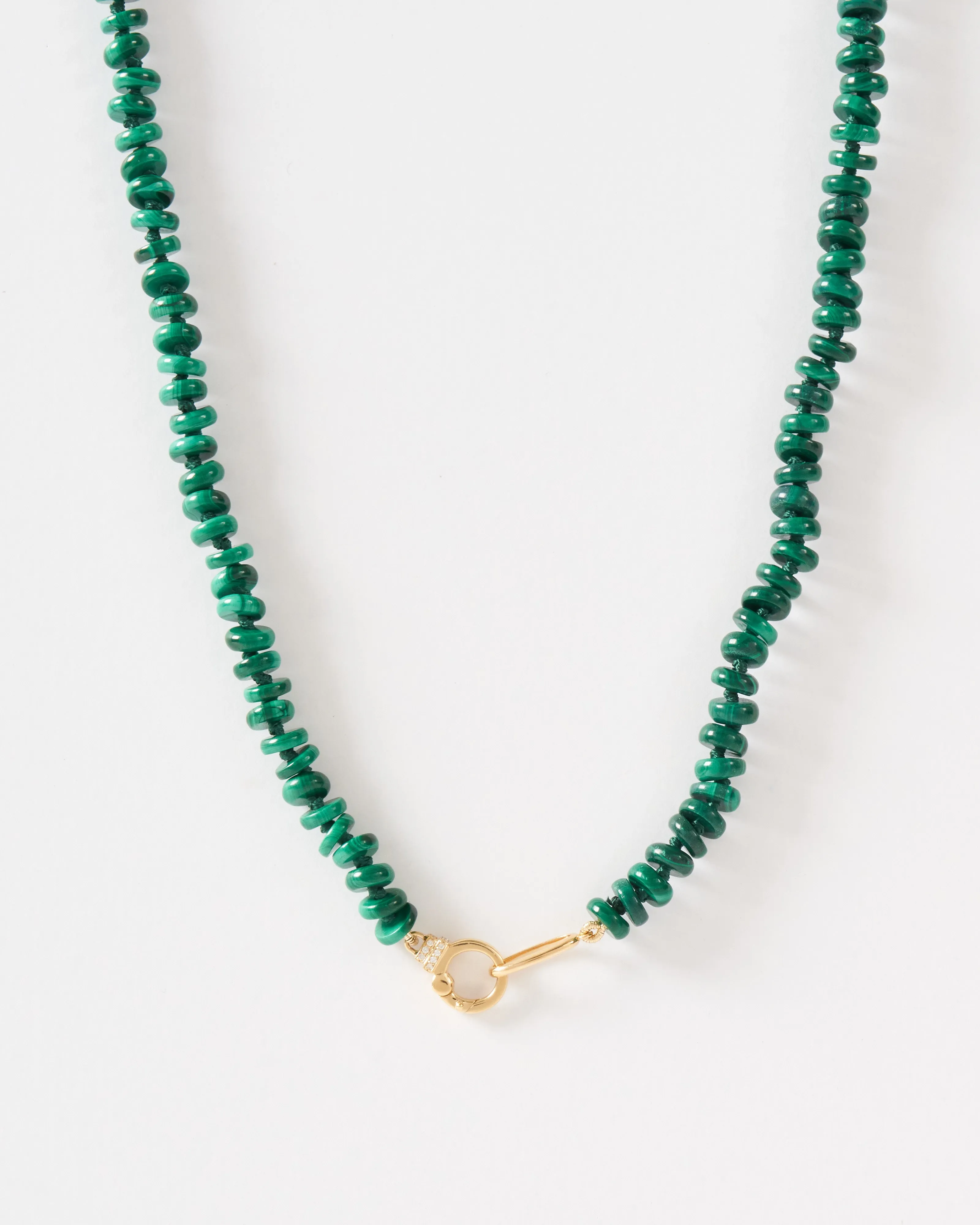 22" beaded necklace with clasp