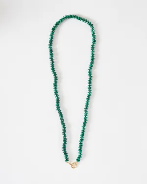 22" beaded necklace with clasp