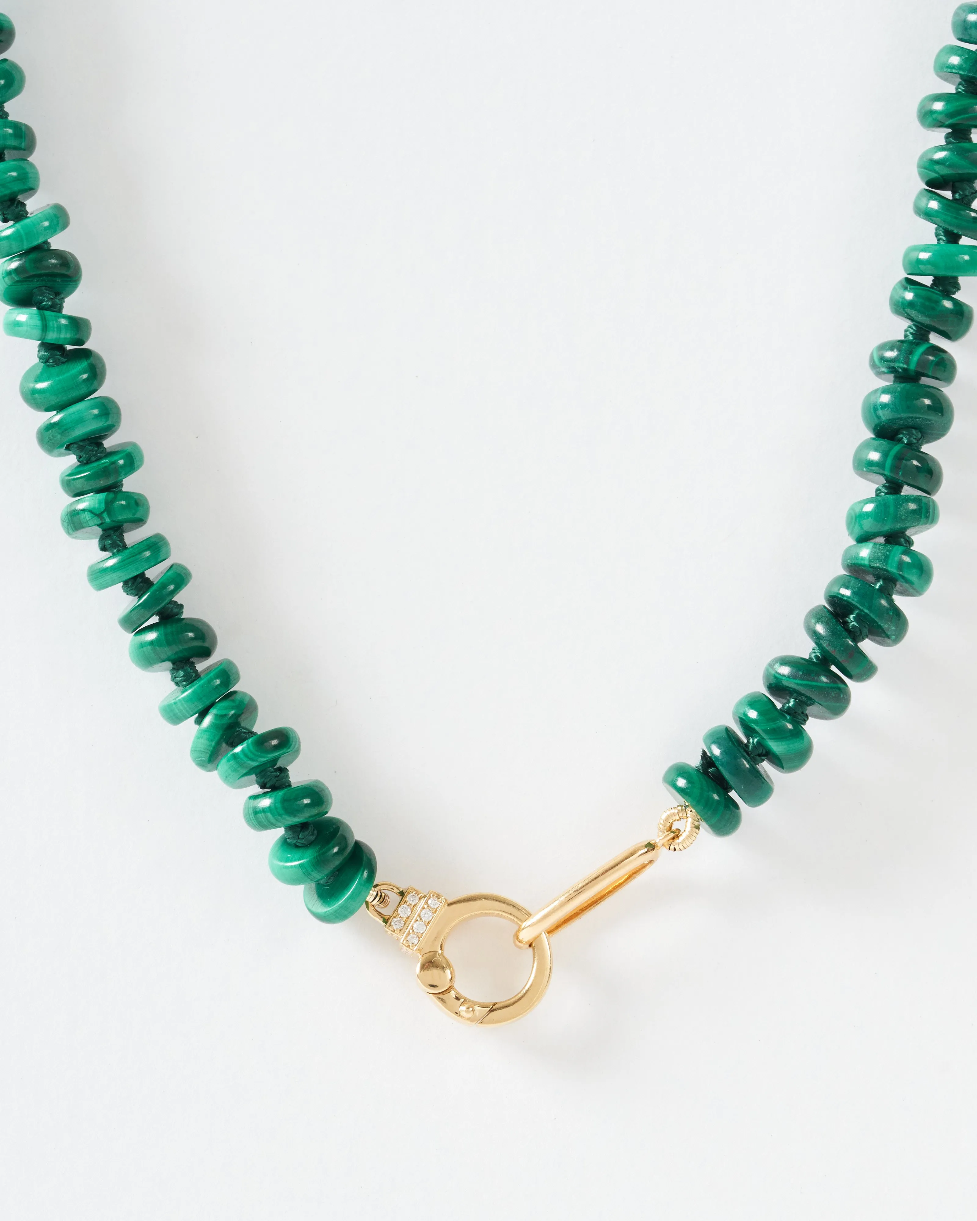 22" beaded necklace with clasp