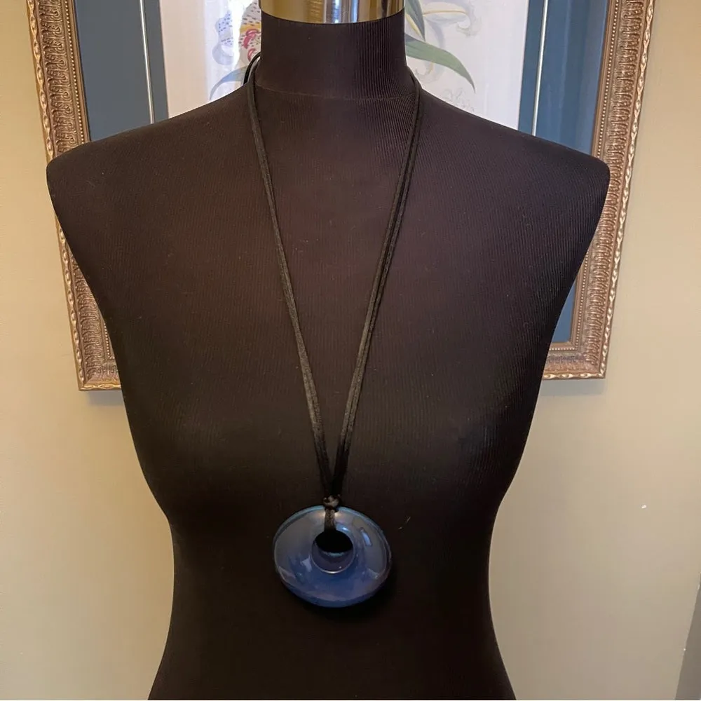 3 necklaces: tourmaline, Zsiska, closionne