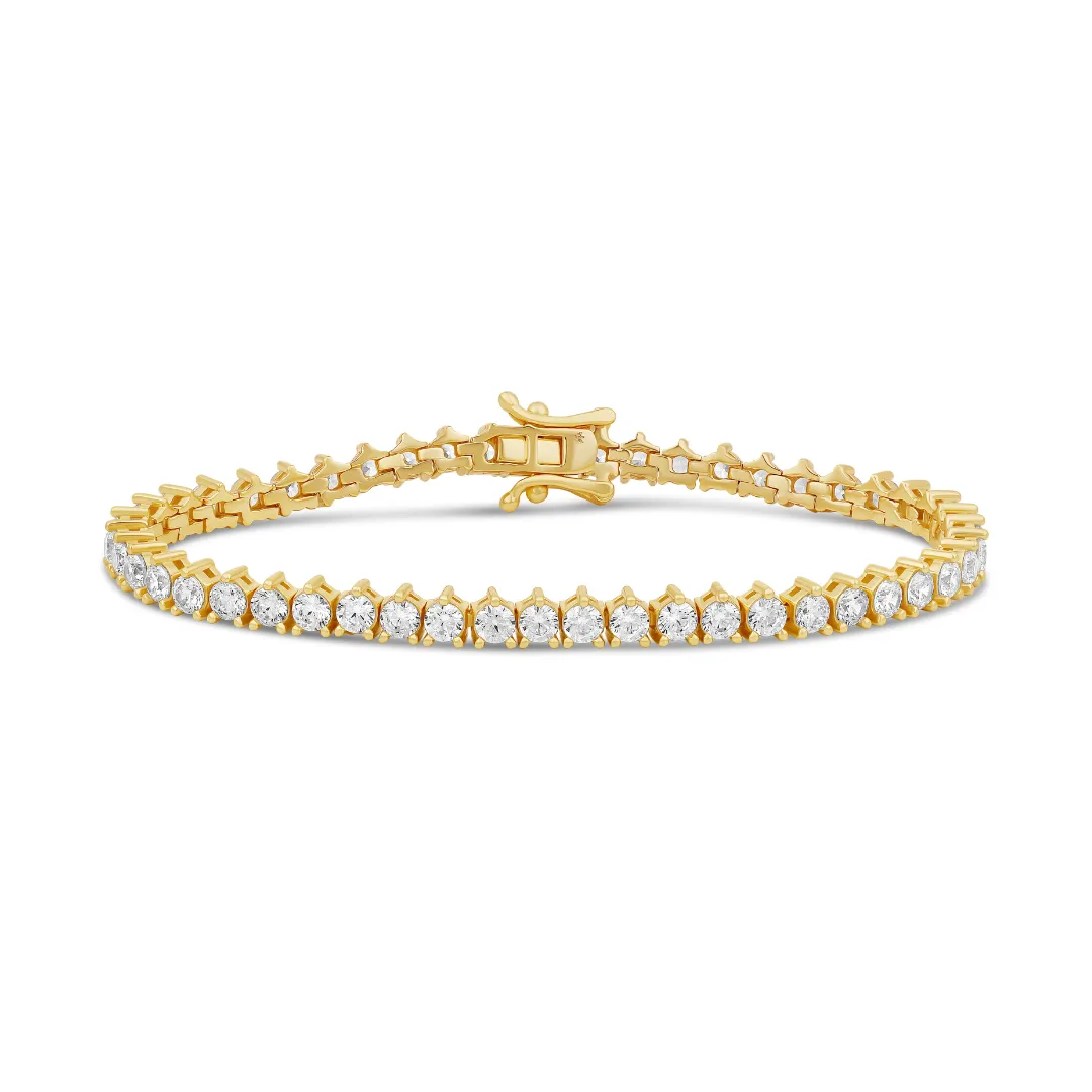 3-Prong Tennis Bracelet