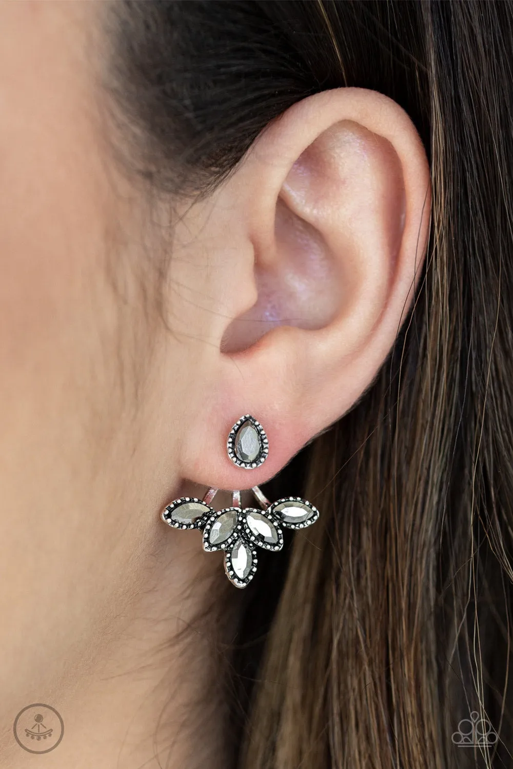 A Force To BEAM Reckoned With - Silver Post Earring