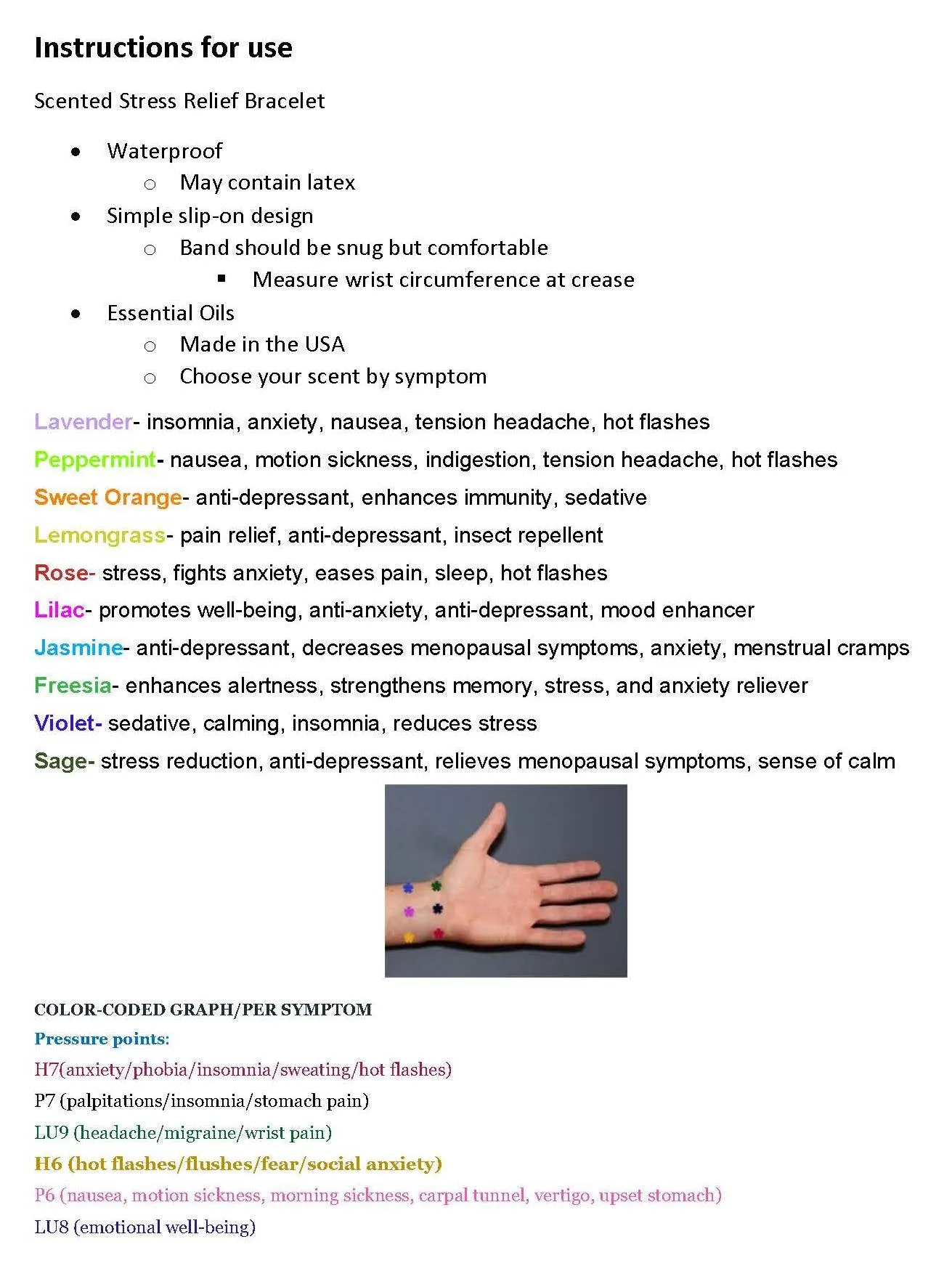 AcuBalance Motion Sickness Bracelets- Nausea Relief- Waterproof, 8  Colors, Durable (pair)