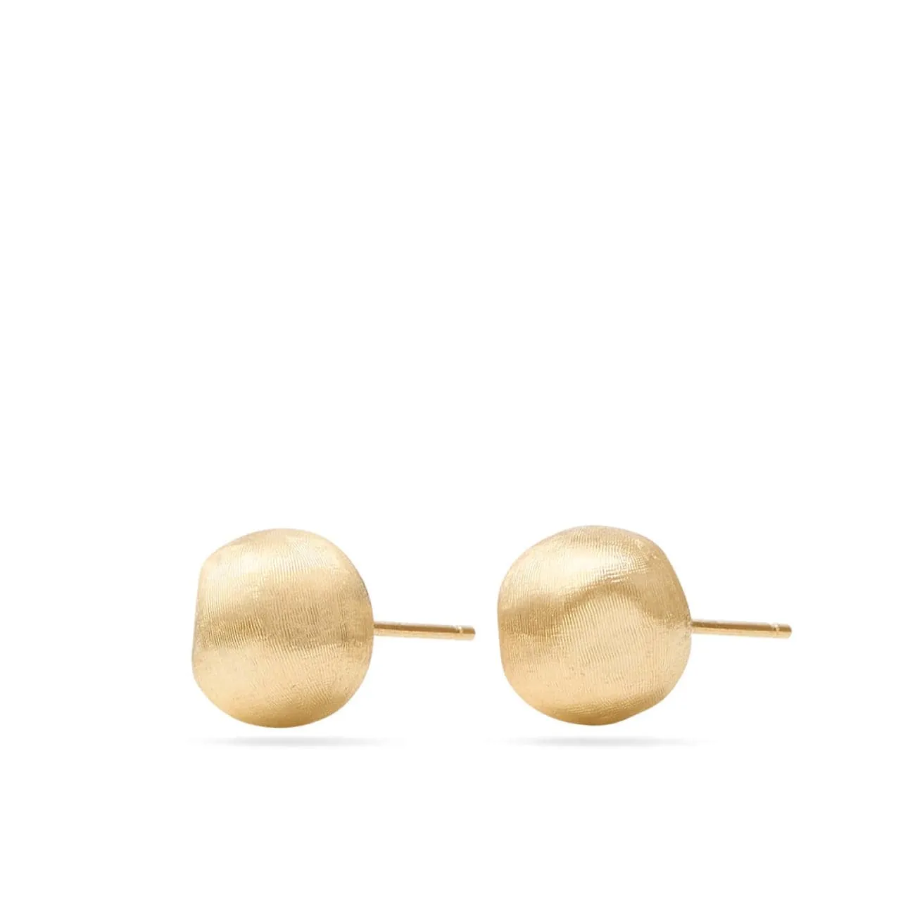 Africa 18K Yellow Gold Small Stud Earrings