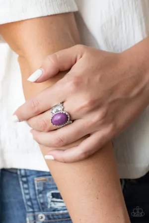 Ain't No Mesa High Enough Purple Paparazzi Ring