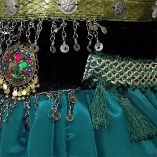 Aishwarya bra belt set green WS