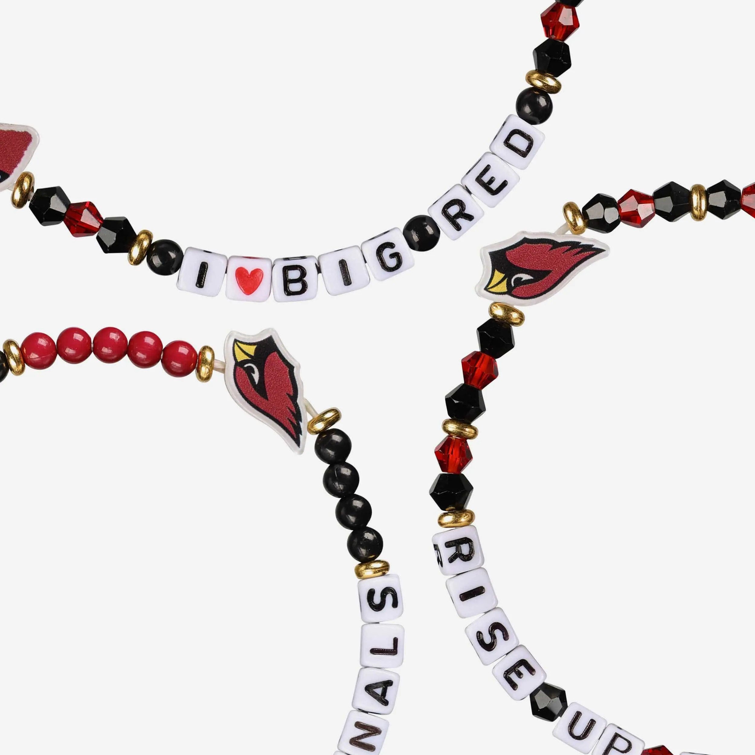 Arizona Cardinals 3 Pack Friendship Bracelet