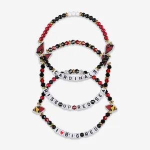 Arizona Cardinals 3 Pack Friendship Bracelet