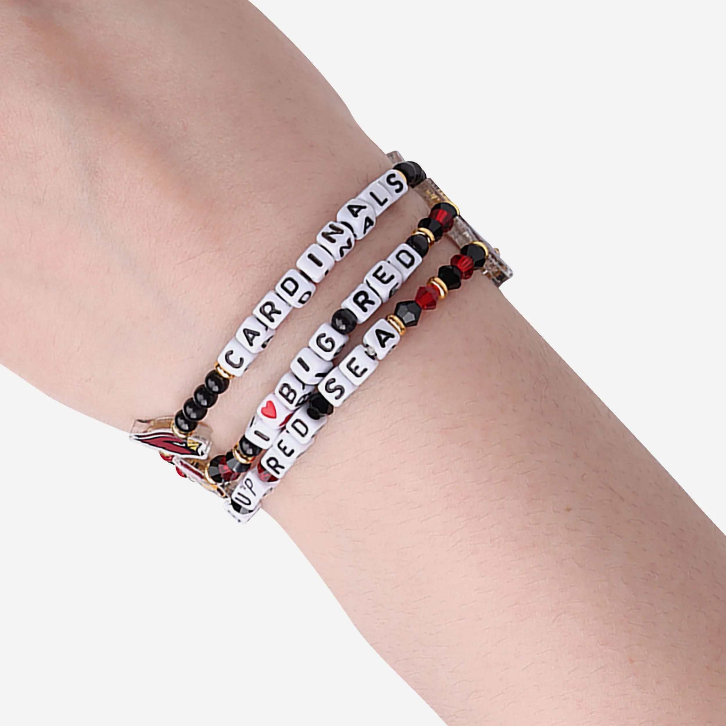 Arizona Cardinals 3 Pack Friendship Bracelet