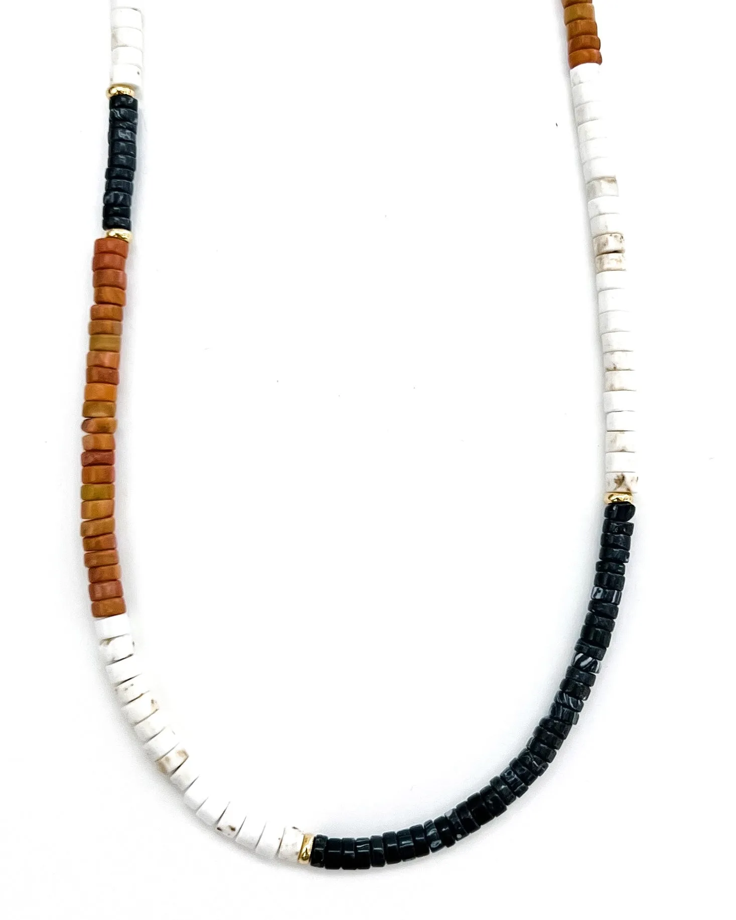 Arlet Long Beaded Layering Necklace || Choose Color