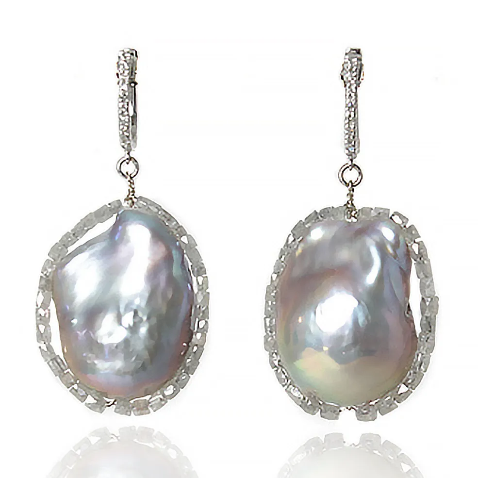 Baroque Drop Earrings