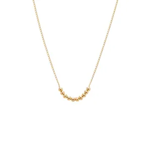 Beaded Ball Chain Necklace