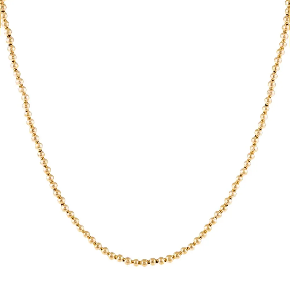 Beaded Ball Necklace