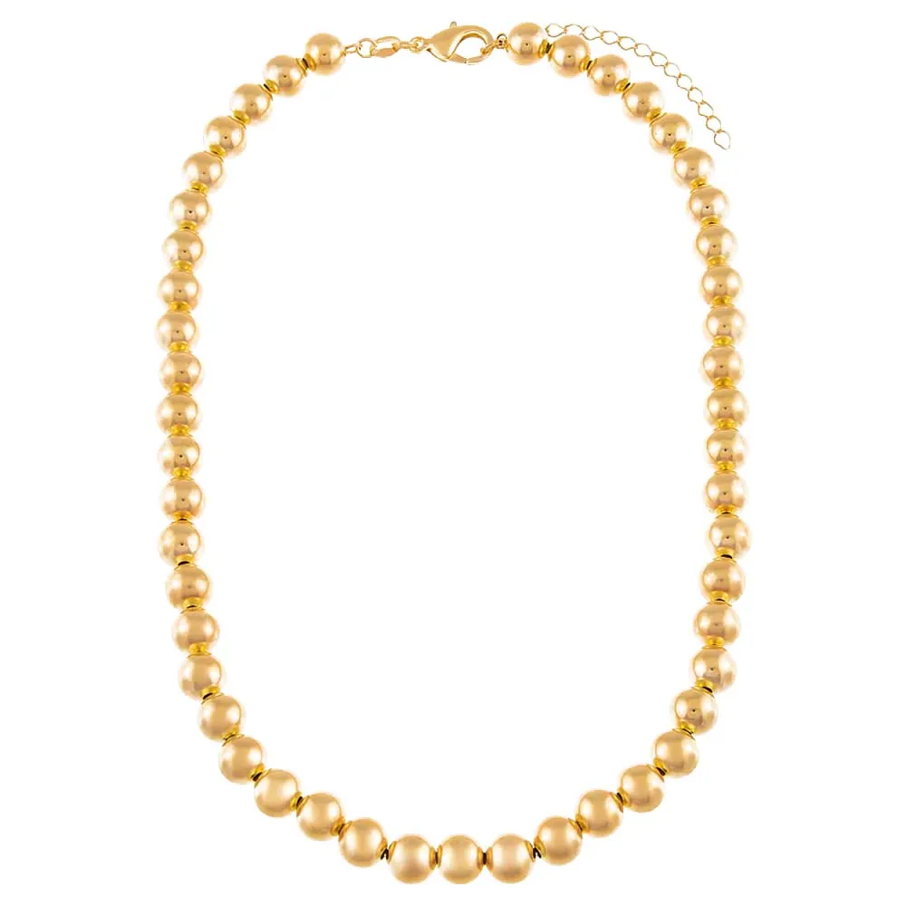 Beaded Ball Necklace