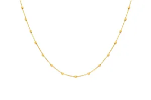 Beaded Necklace (0.5" between beads)