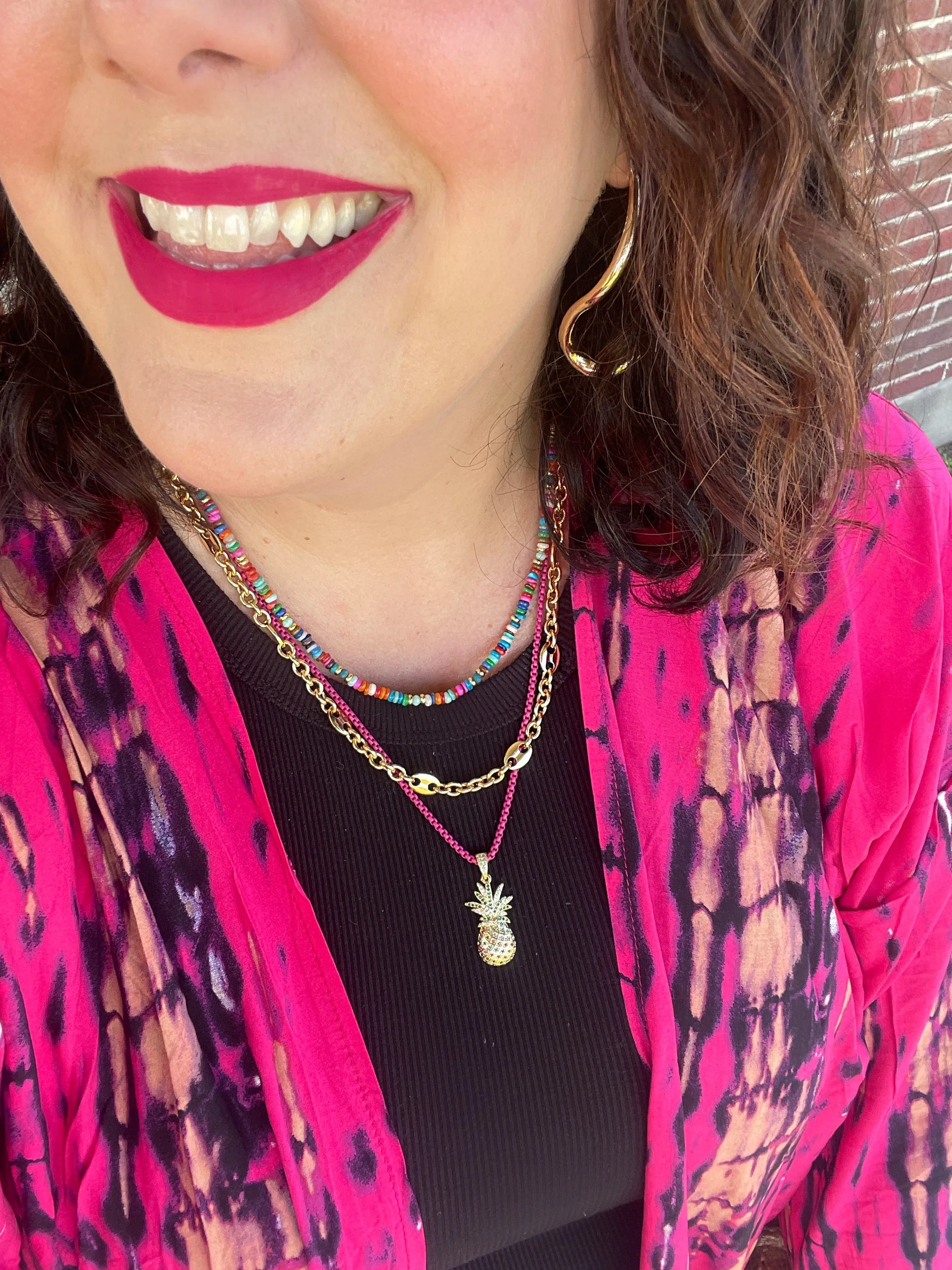 Becca Natural Stone Necklace | Pre-Order