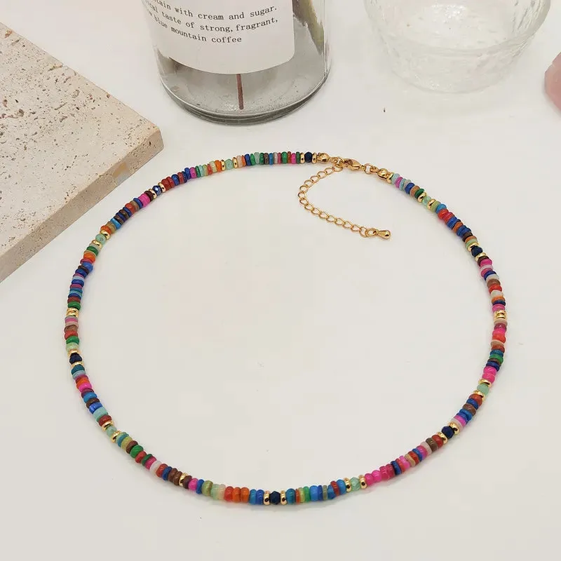 Becca Natural Stone Necklace | Pre-Order