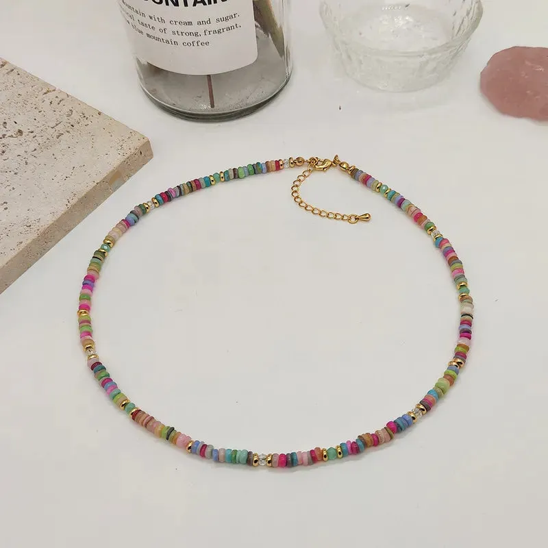Becca Natural Stone Necklace | Pre-Order