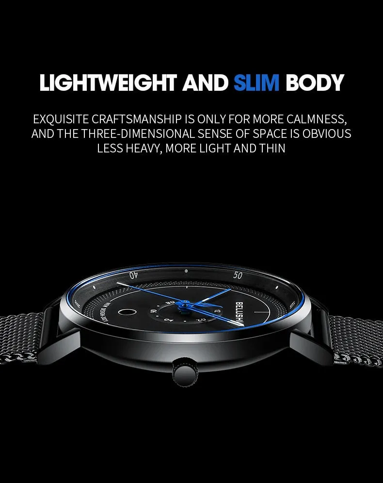 BELUSHI New Fashion Men Watches Top Brand Sport Clock Mens Waterproof Quartz Watch Men Casual Wrist Watch Relogio Masculino