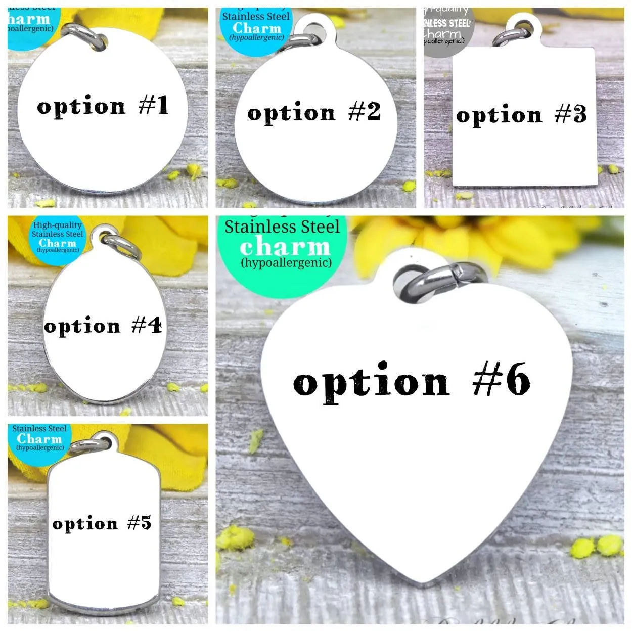 Best Friend, bff, best friend charm, Steel charm 20mm very high quality..Perfect for DIY projects