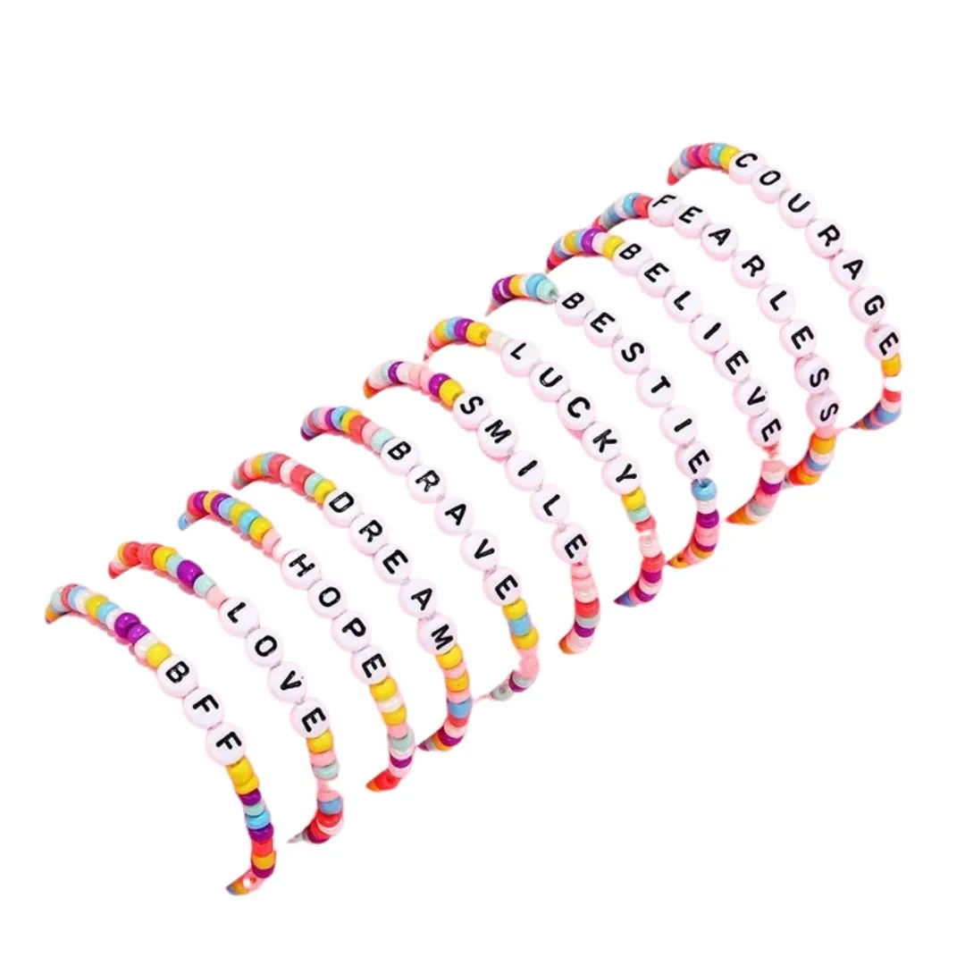 BFF | Beaded Friendship Stretch Bracelets