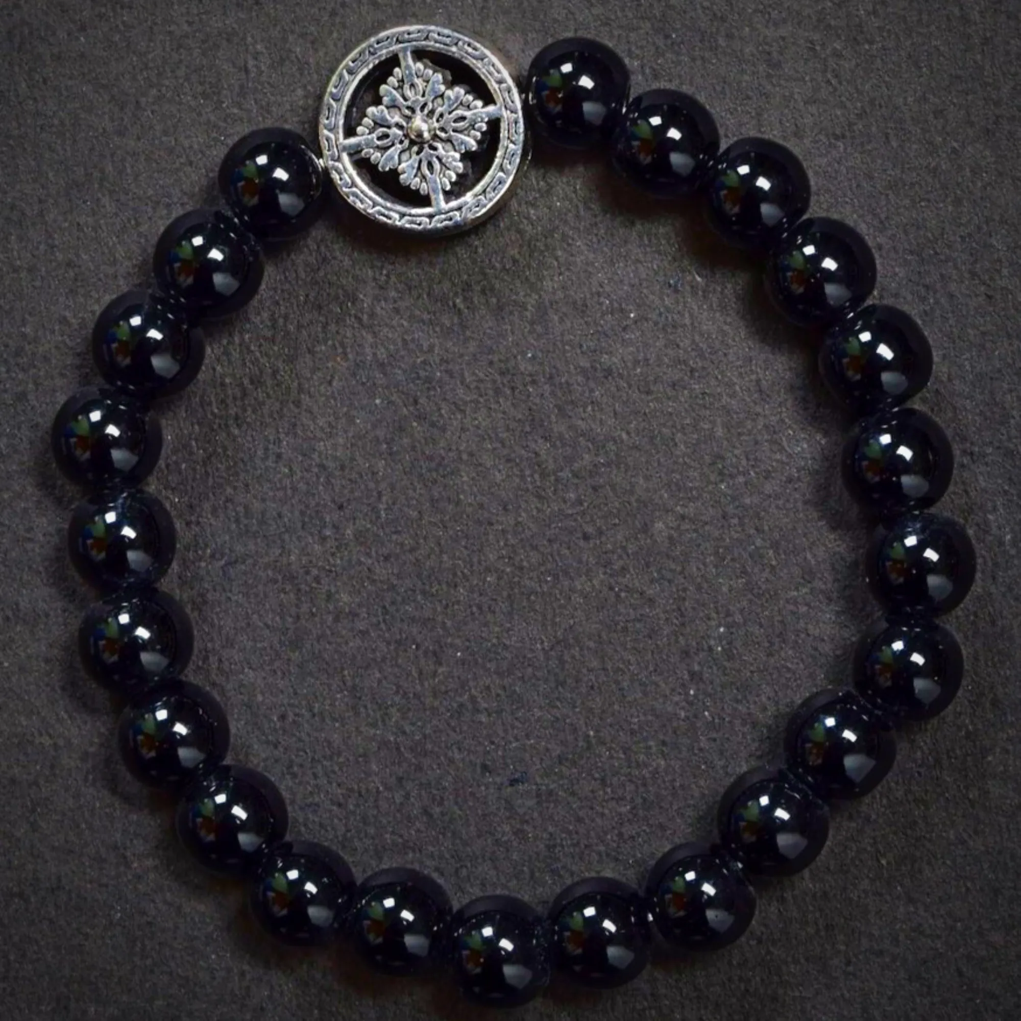 Black Onyx Vajra Bracelet
