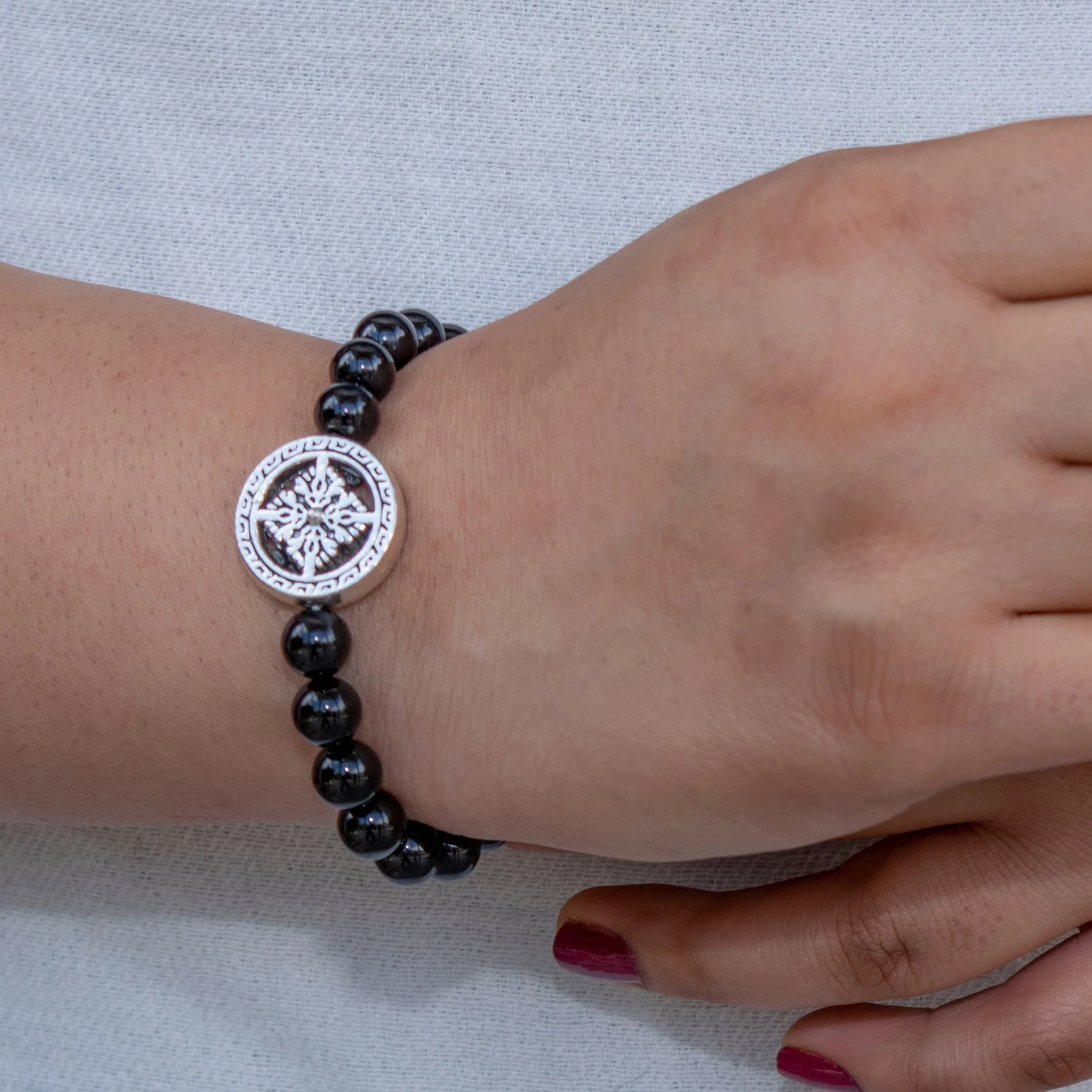 Black Onyx Vajra Bracelet