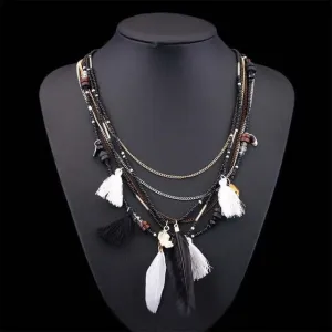 Boho Chic Statement Necklace